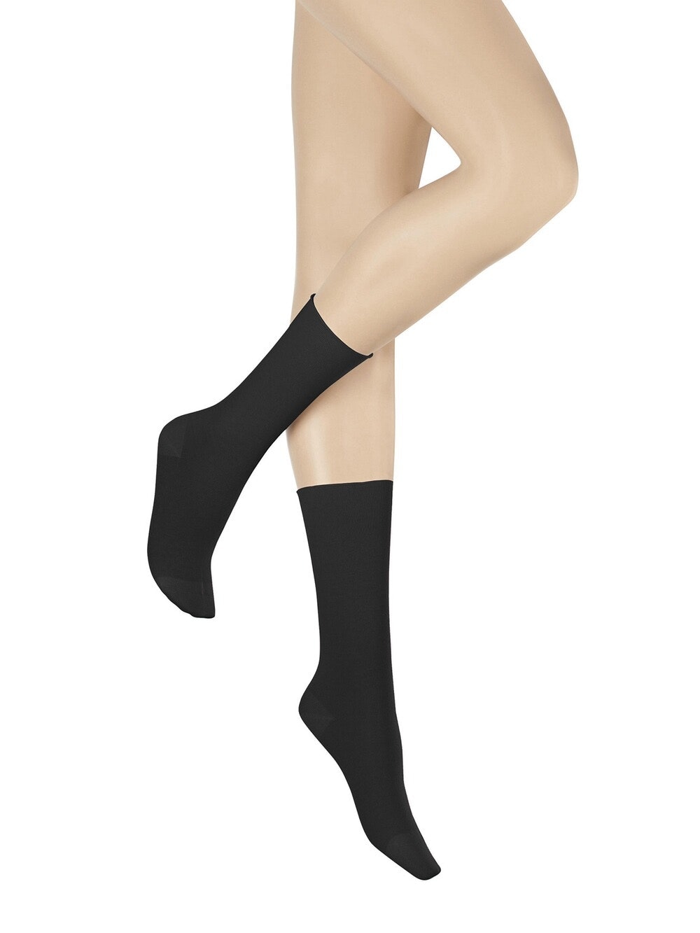 Hudson Chaussettes »RELAX FINE« Baumwoll-Mix, softe Qualität mit modernem Rollrand