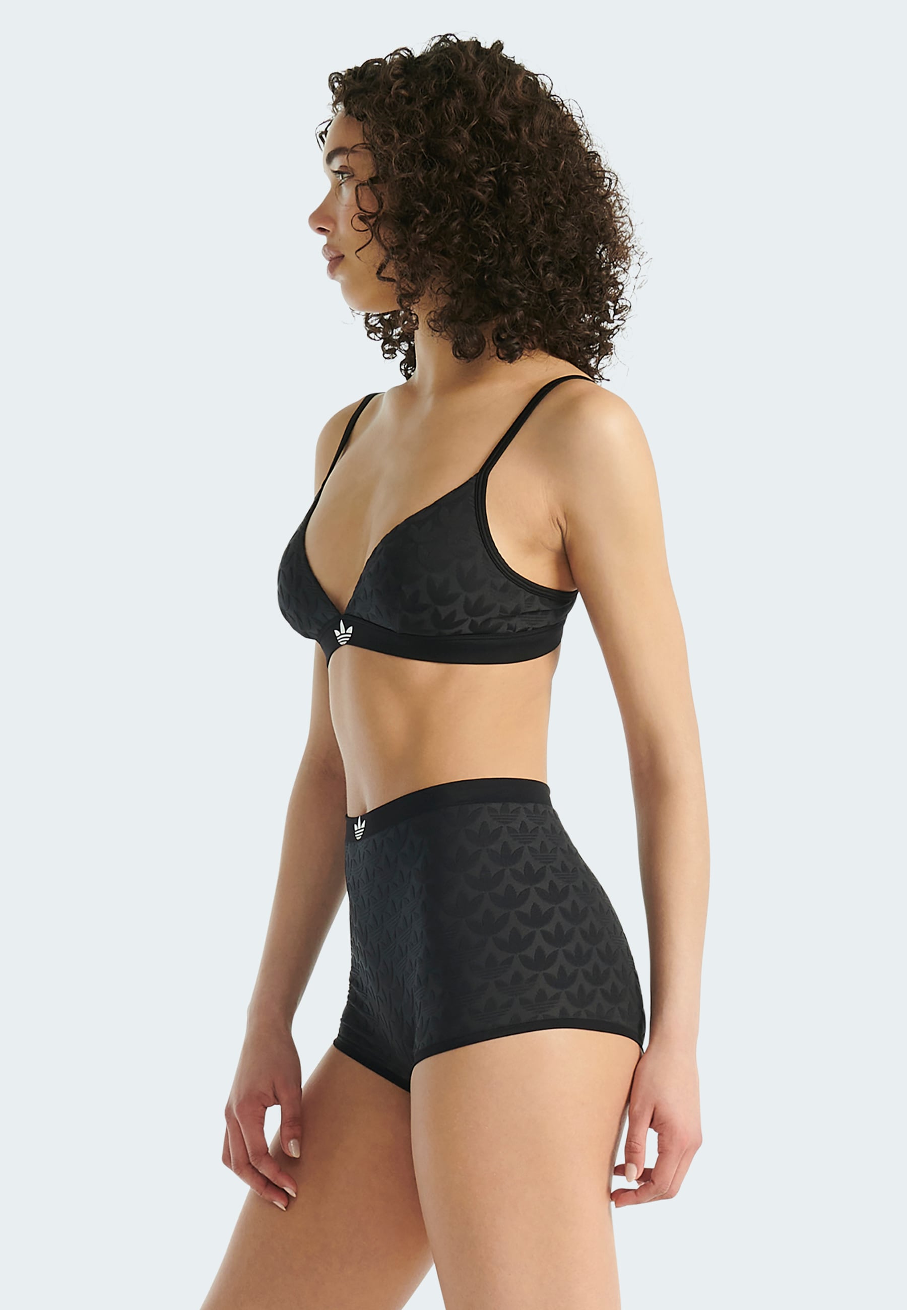 adidas Originals Panty »Microterrot Monogram« elastischer Bund, Allover-Logo, weich