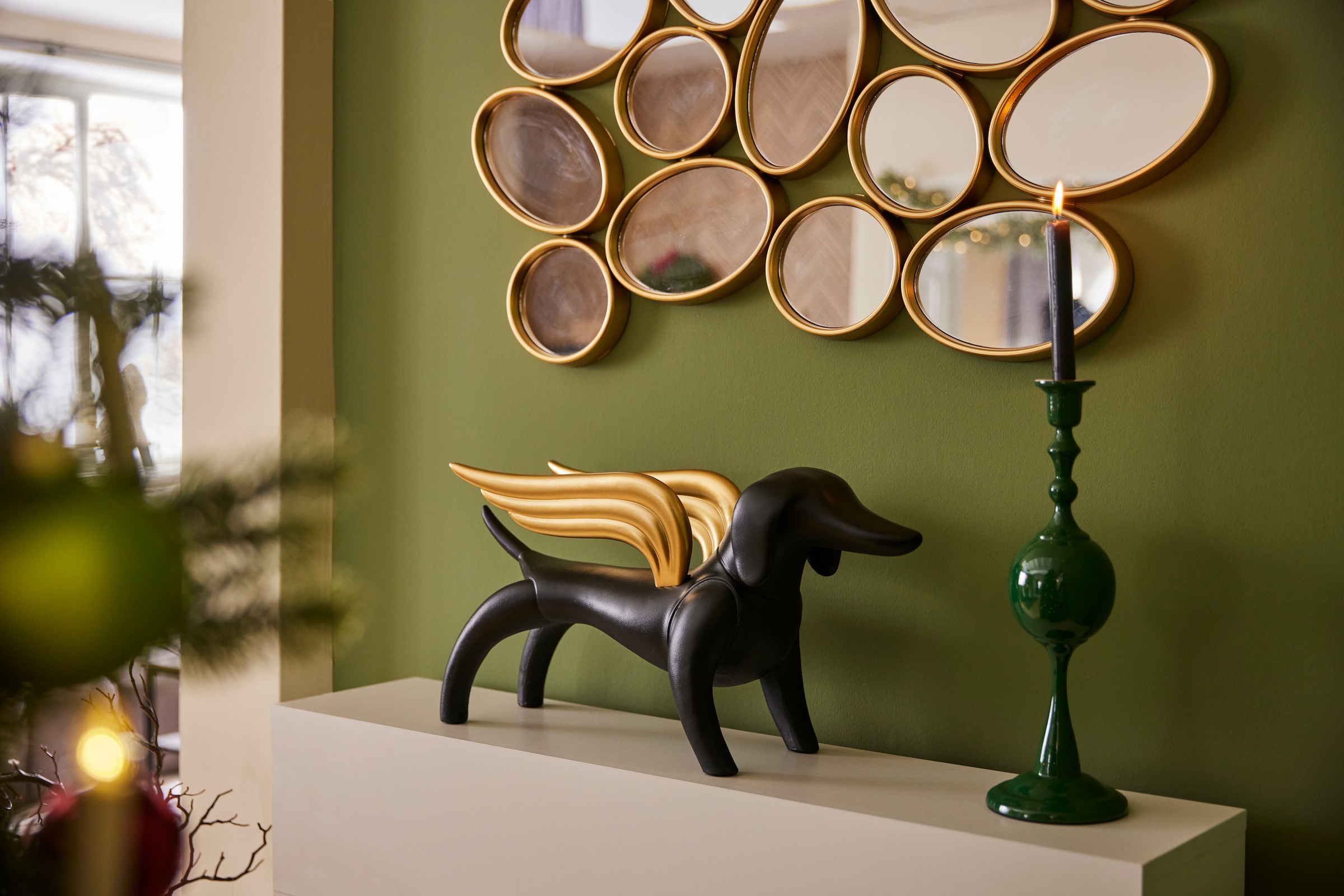 Casablanca by Gilde Figurine d'animal »Dackelhund "Flying Dachshund"«