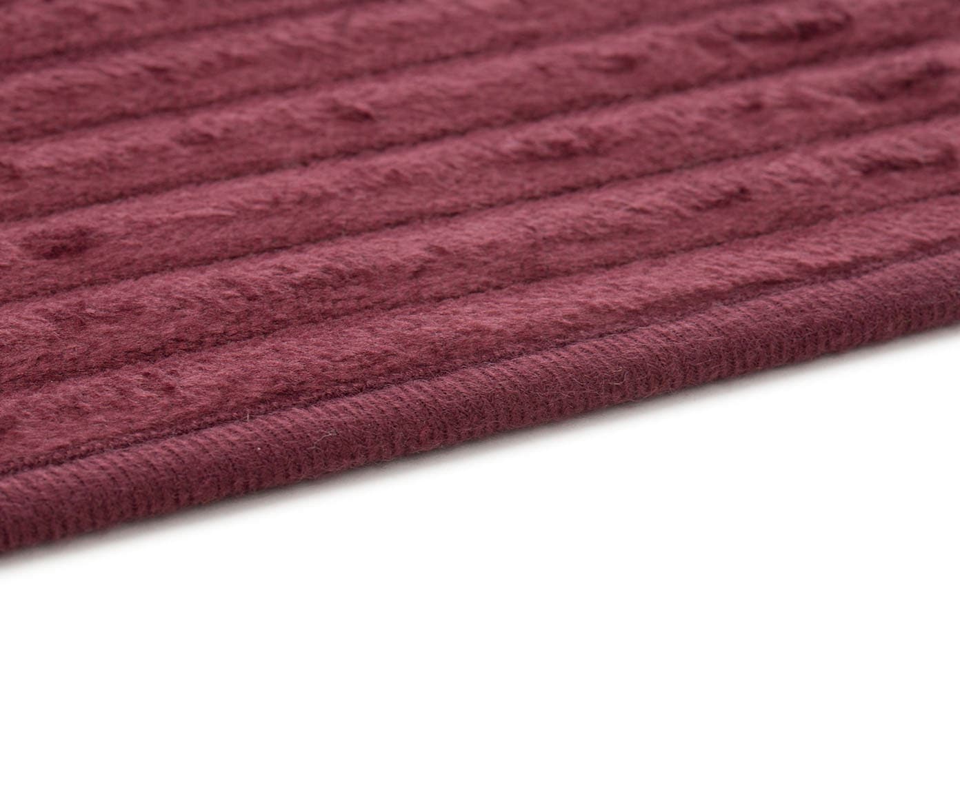 Gözze Tapis de bain »Berlin« Höhe 7 mm Badteppich, Uni Farben, Cord Optik, waschbar
