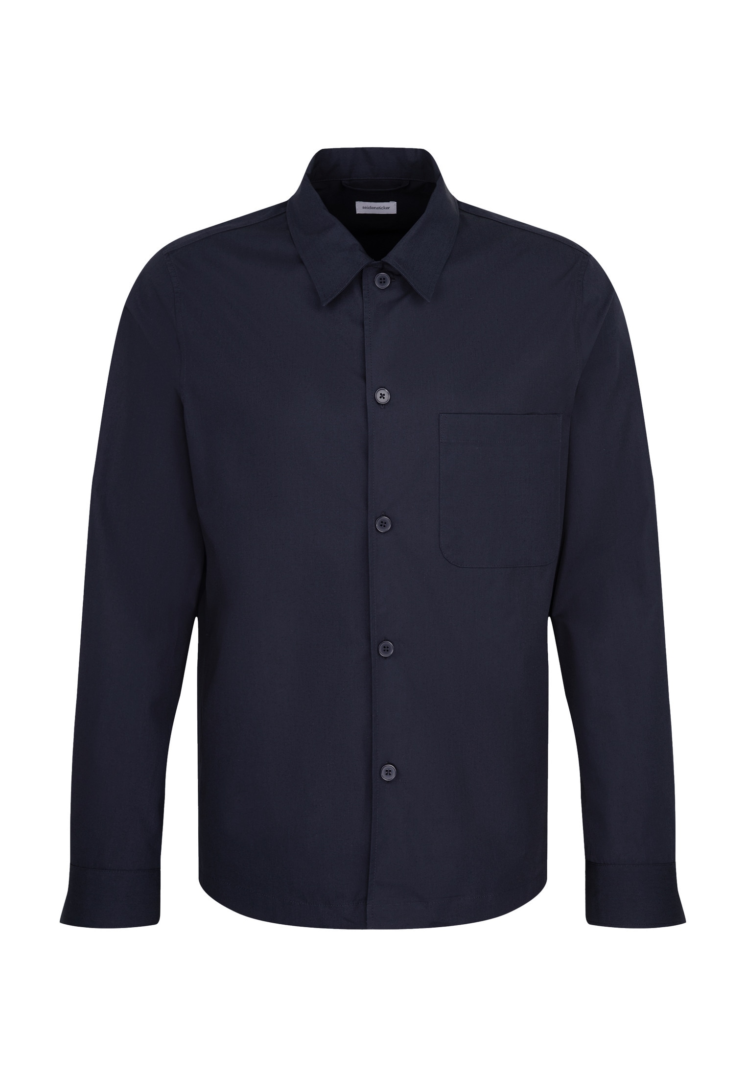 seidensticker Langarmhemd »Regular«, 1/1 Kragen Uni
