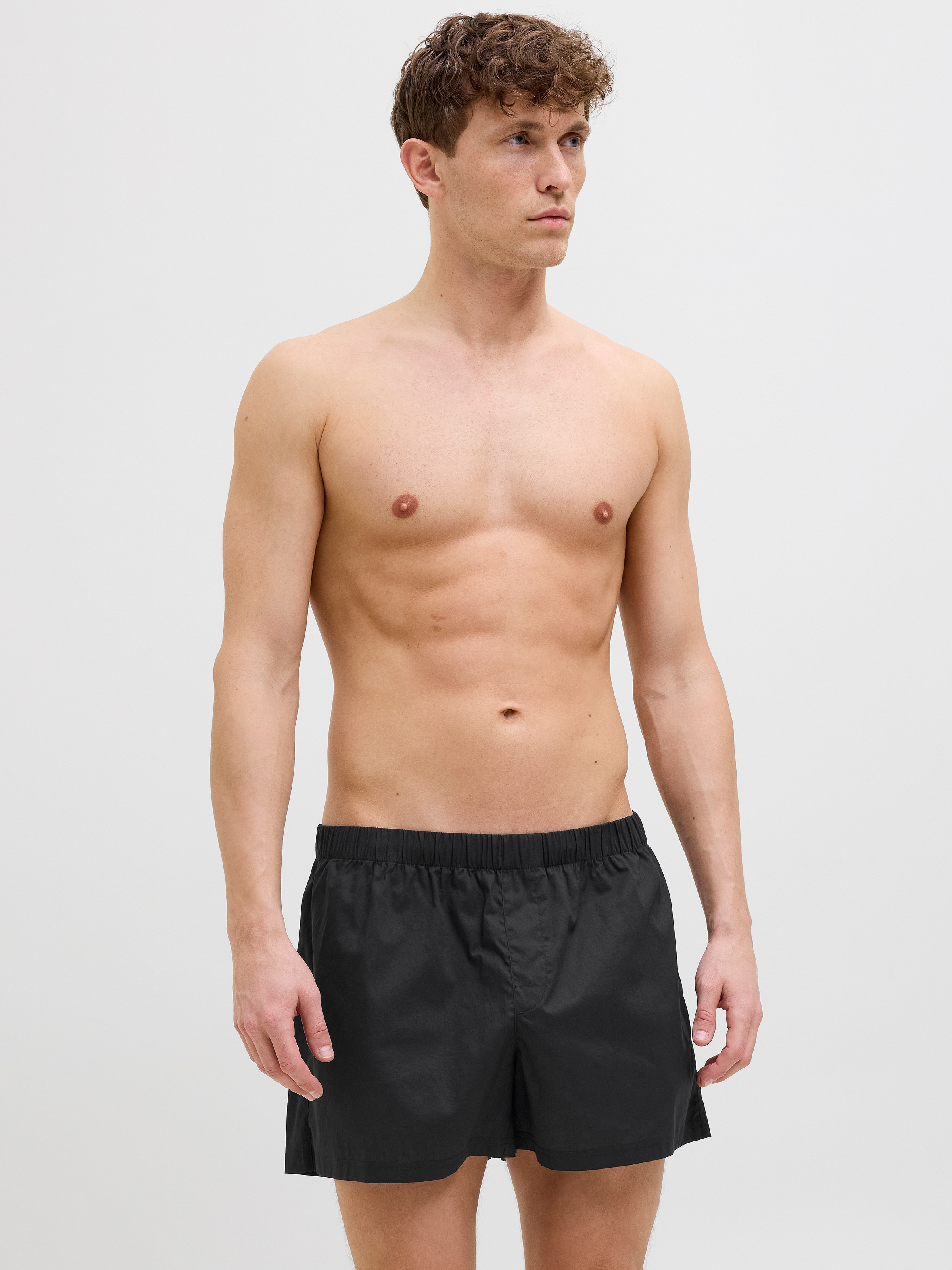 Jack & Jones Boxershorts »JACMILANO WOVEN BOXERS 3 PACK NOOS« Packung, 3 Stk.