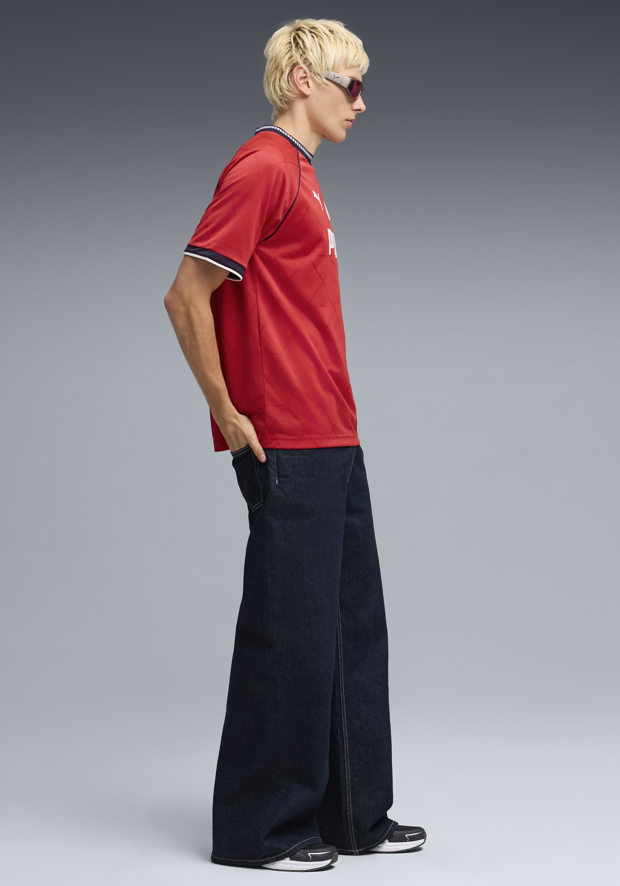 PUMA T-Shirt »SPORT PINNACLE FOOTBALL JERSEY« atmungsaktives Material, mit DryCELL-Technologie