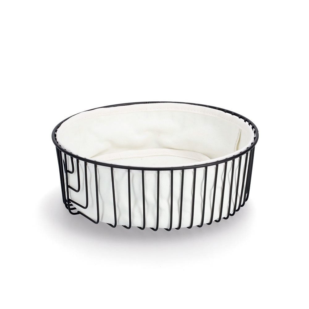 Zeller Present Panier à pain 1 cuis tlg. Industrial-Stil, m. Beutel