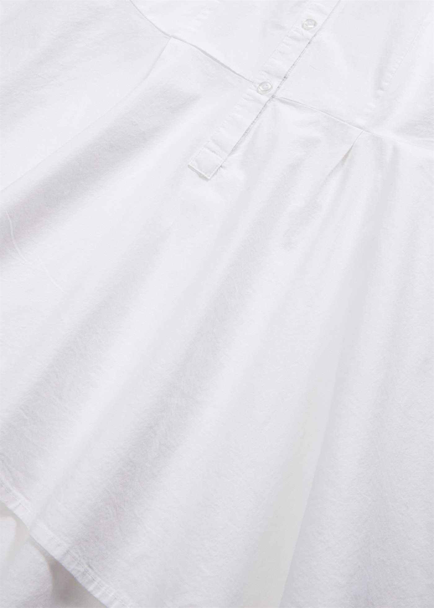 bonprix Chemisier long ausgestellte Passform, aus Baumwolle und Elasthan