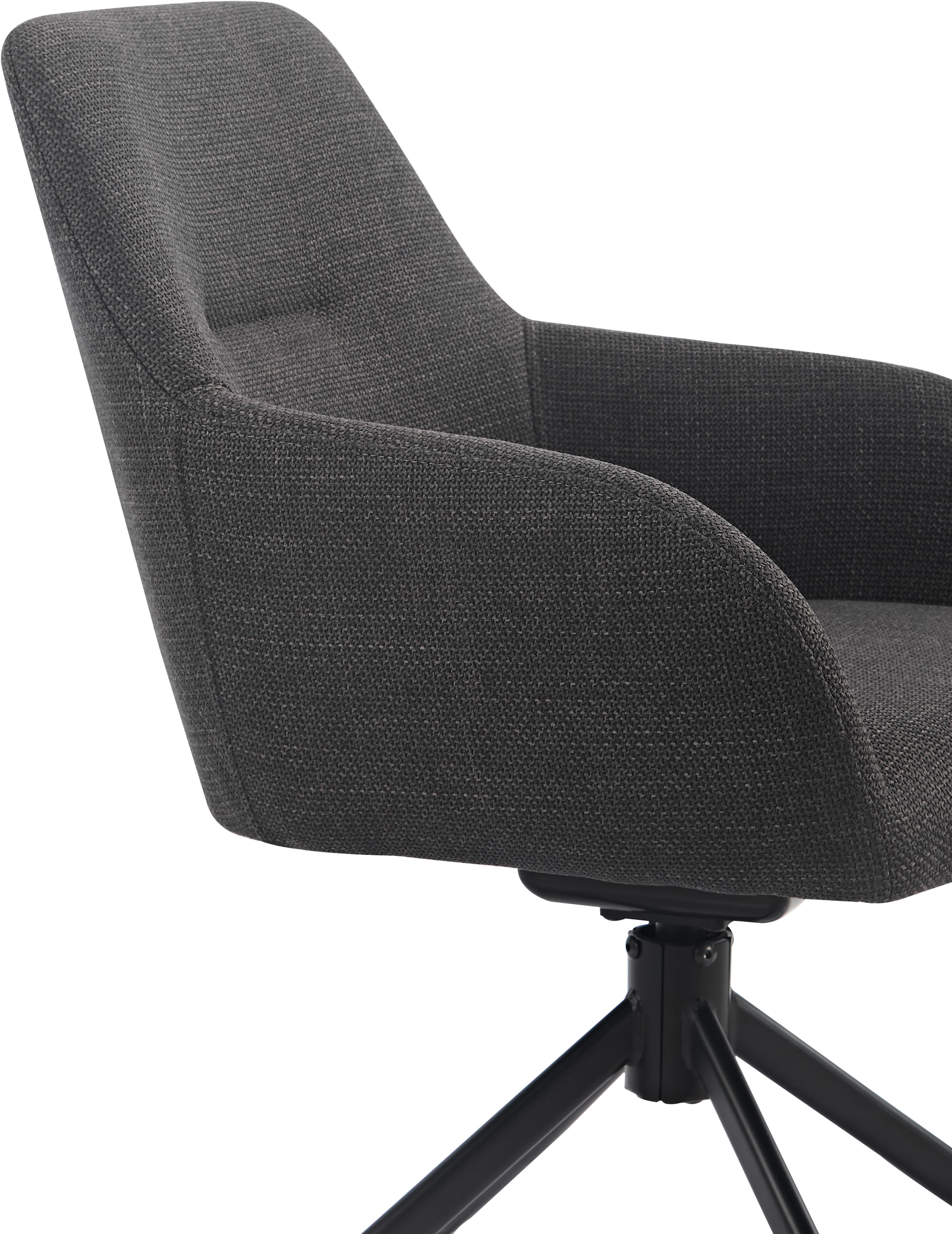 HELA Chaise avec accoudoirs »TRIEST« (Set) 1 cuisSessel, 360° drehbar, Gestell abgeknickt, Relaxfunktion, Armlehnen