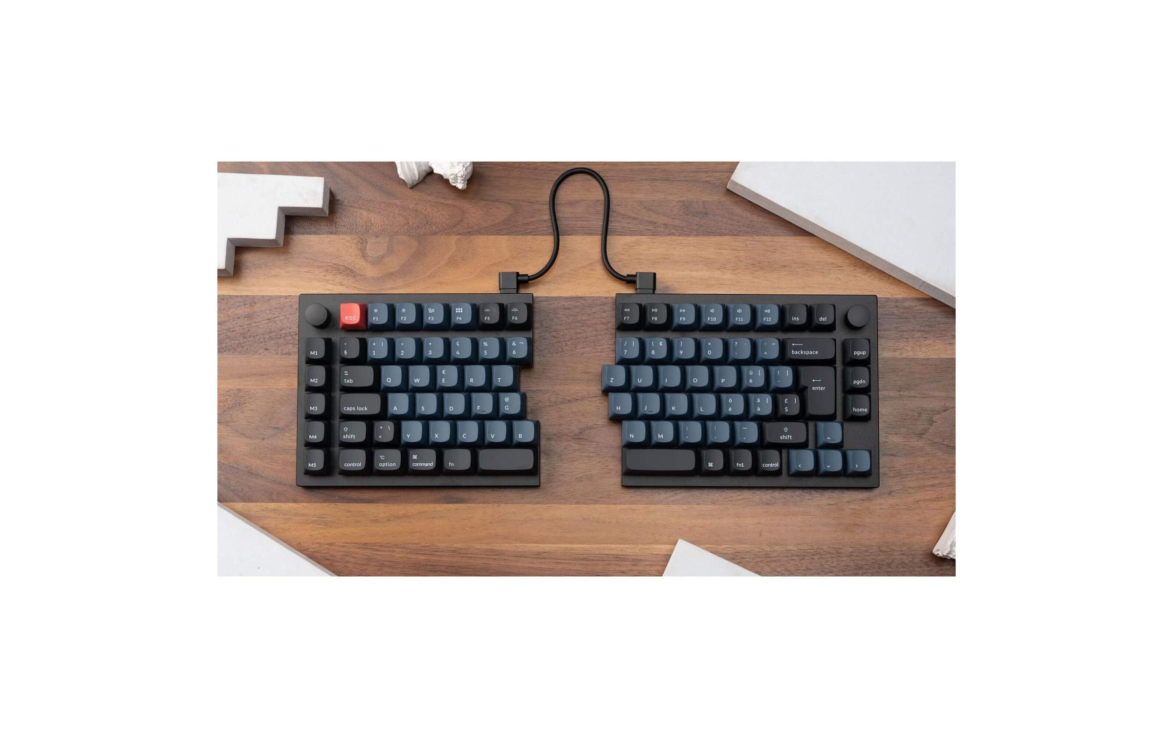   Clavier de jeu »Keychron Q11 Black QMK Brown Switch« ()