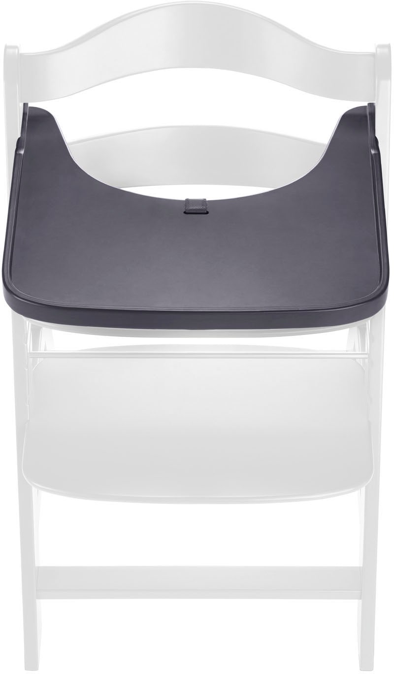 Hauck Hochstuhltablett »Alpha Wooden Tray Essbrett, Dark Grey« FSC® - schützt Wald