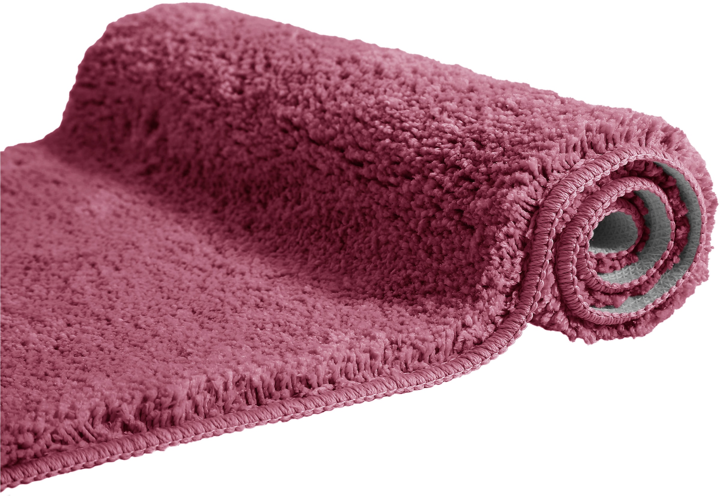 GOODproduct Badematte »Inga, Badezimmer Teppich, Badvorleger« Höhe 20 mm rutschhemmend beschichtet fussbodenheizungsgeeignet | schnell trocknend | strapazierfähig Badteppich, unifarben, weich, als halbrund und rechteckig erhältlich