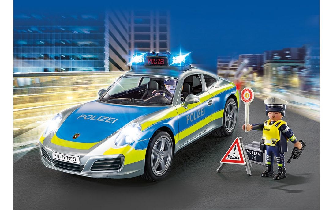 Playmobil® Briques de jeu »Porsche 911 Carrera 4S Polizei 70067«