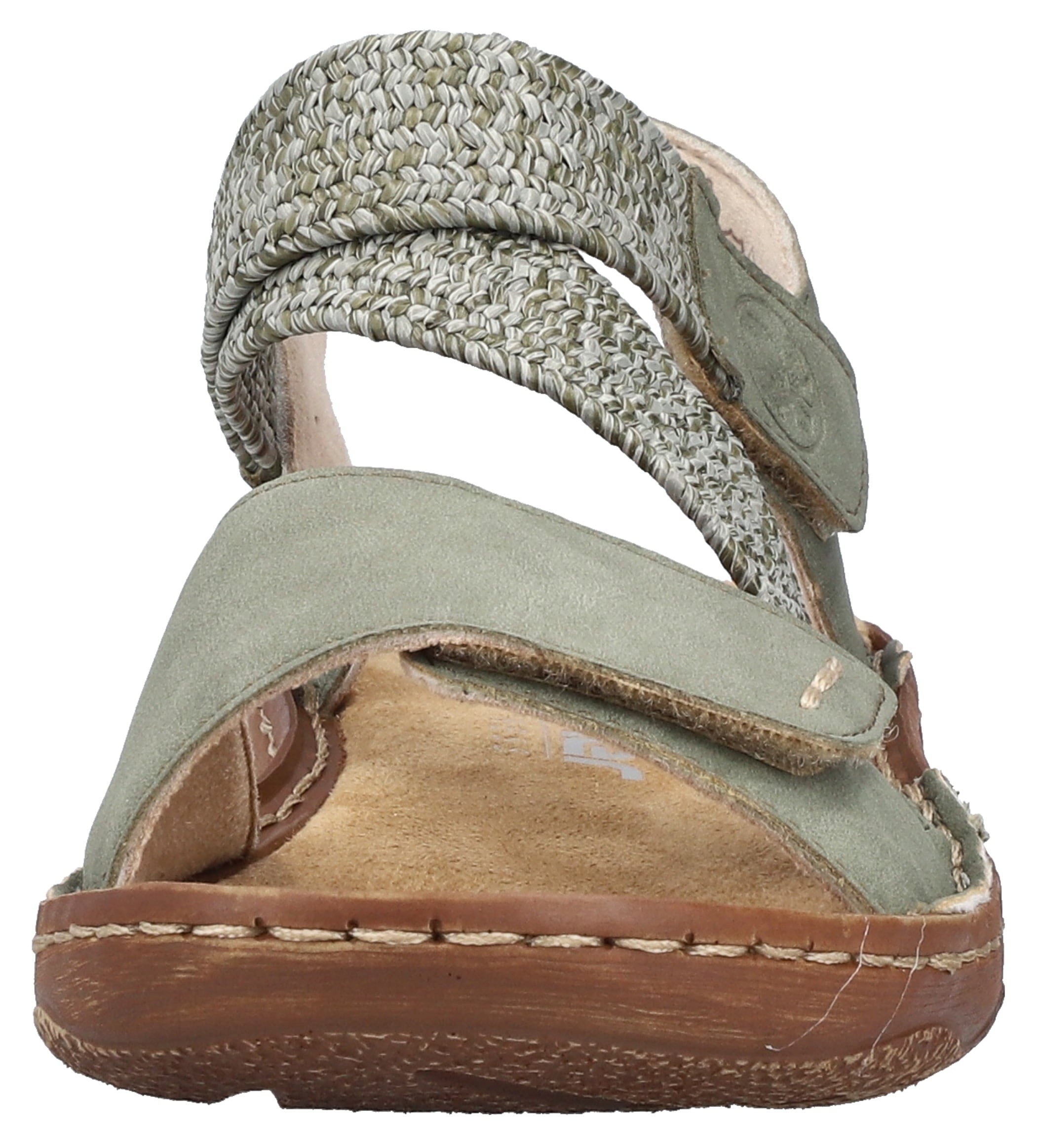 Rieker Sandale  Sommerschuh, Riemchensandale, Sandalette mit Klettverschlüsse