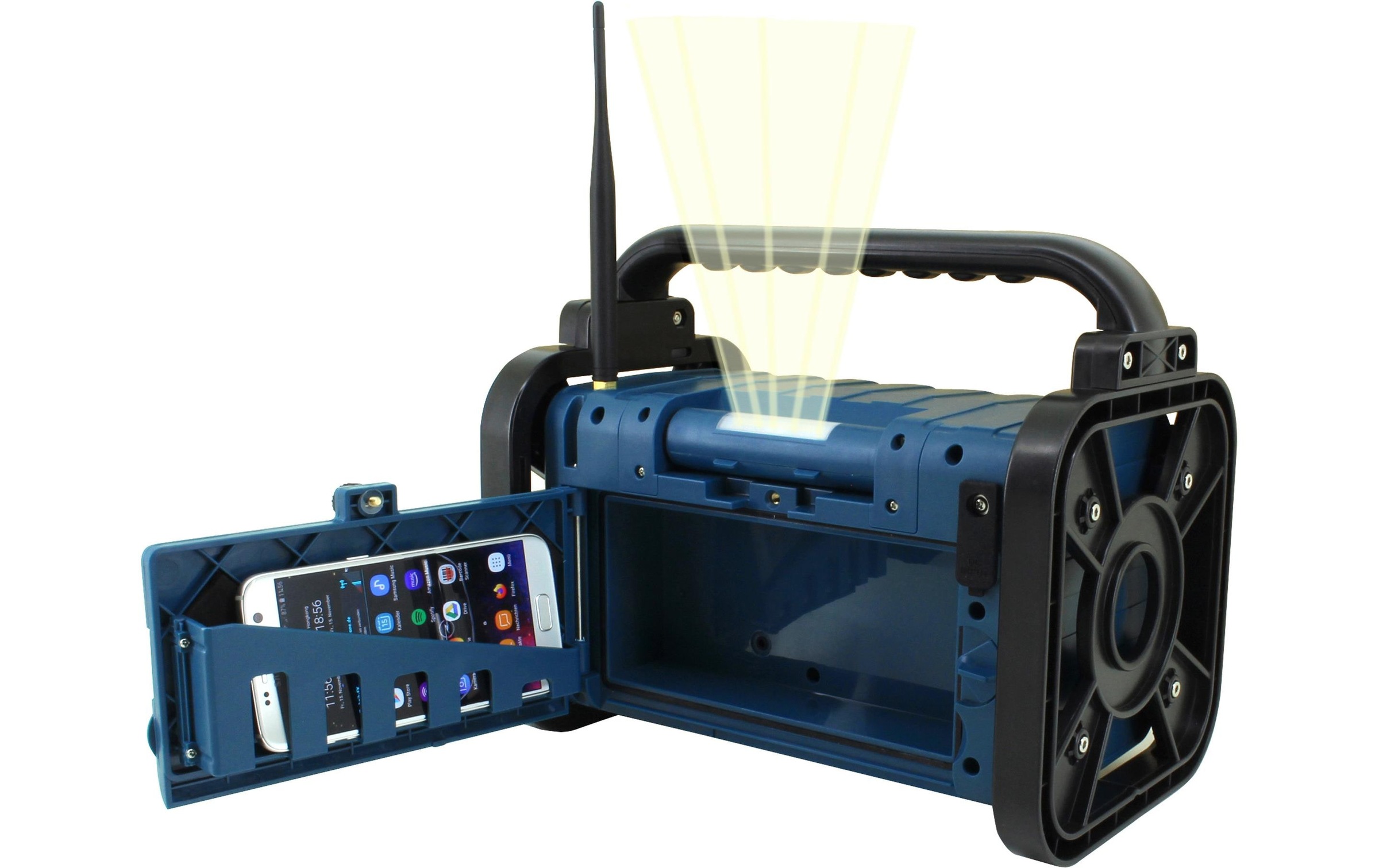 Soundmaster Baustellenradio »DAB85BL« ( Digitalradio (DAB+) | FM-Tuner )