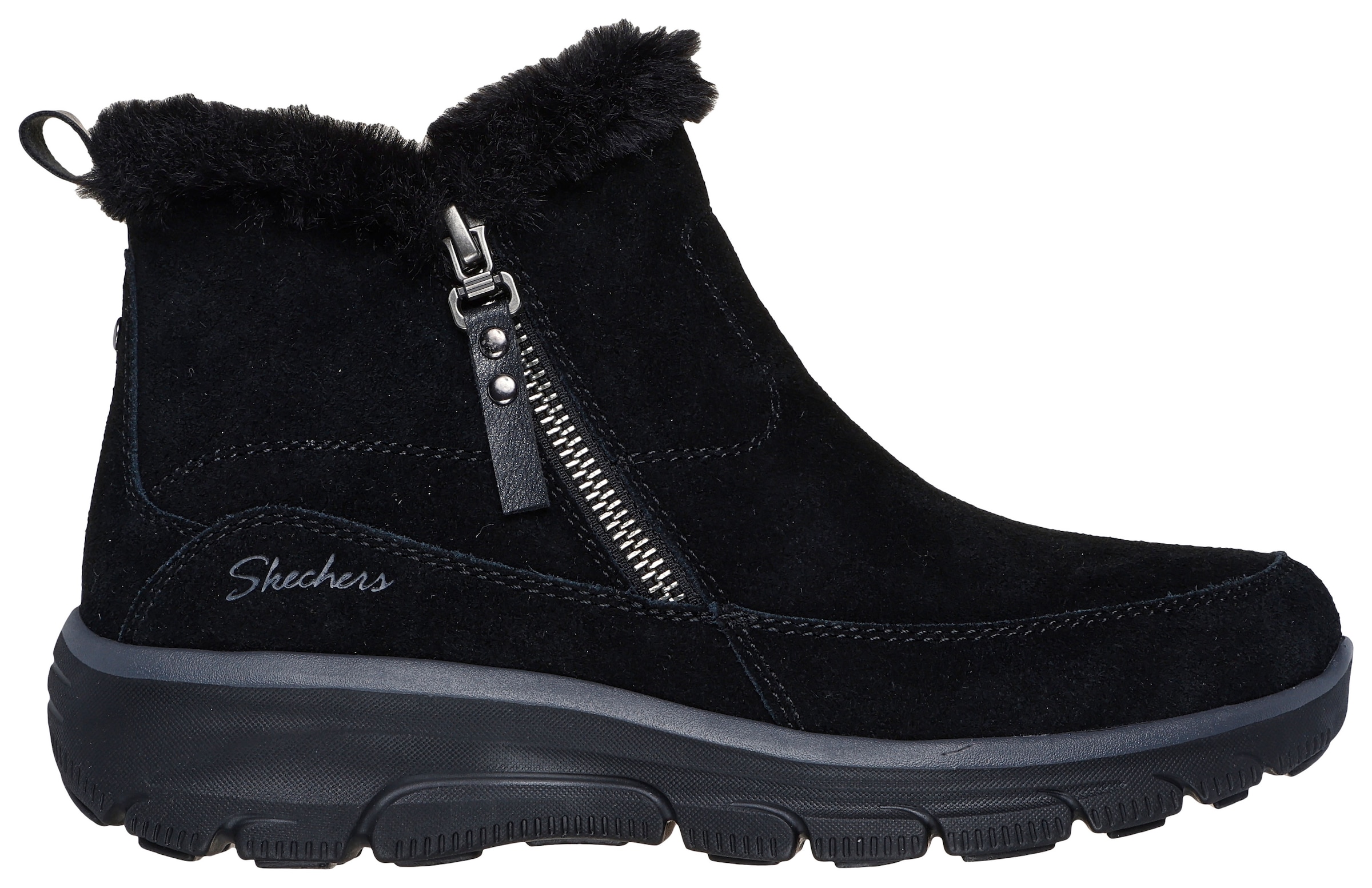 Skechers Bottes d'hiver »EASY GOING-COOL ZIP«  Chaussure d'hiver, bottes à fermeture éclair avec imprégnation 3M Scotchgard