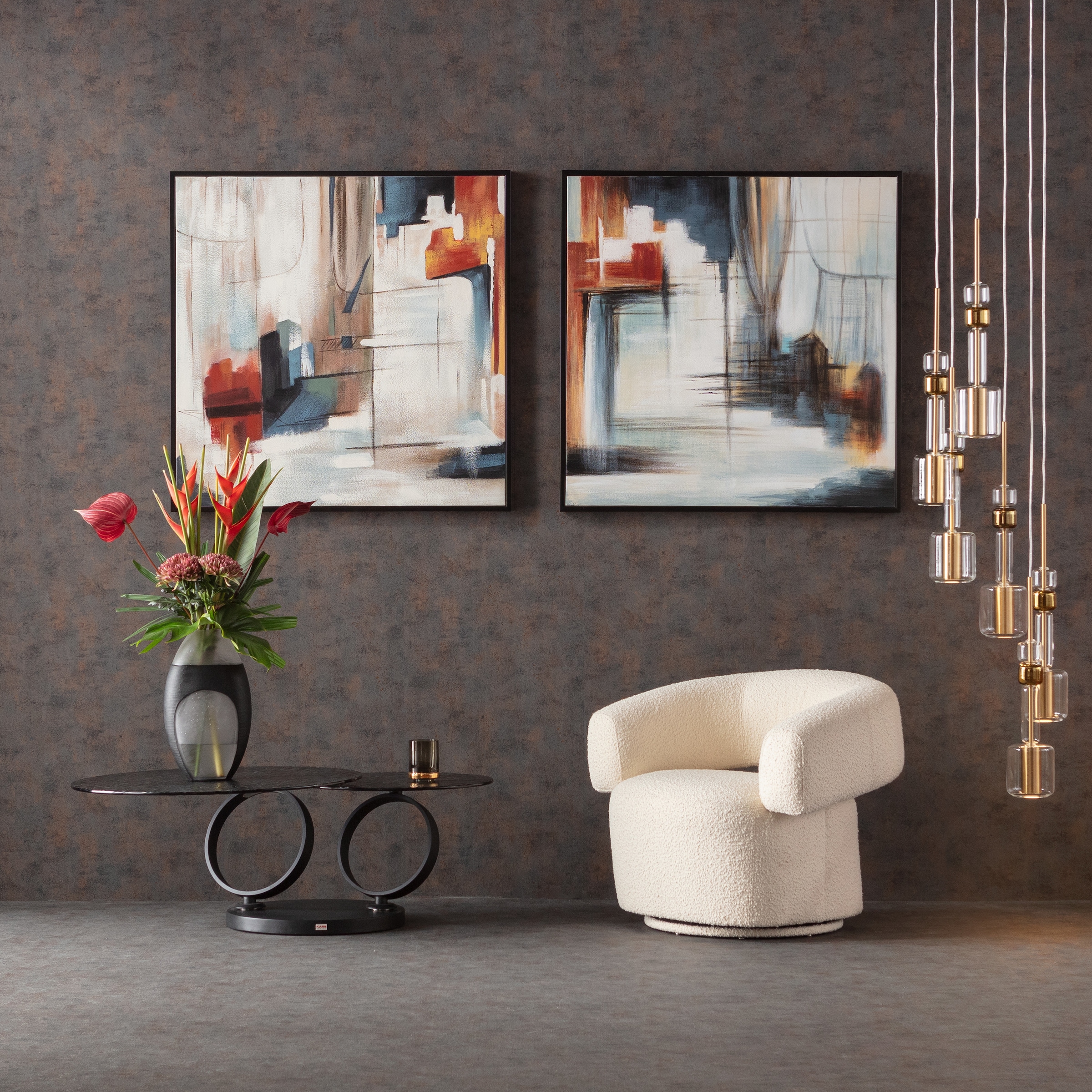 Kare Design Bild mit Rahmen