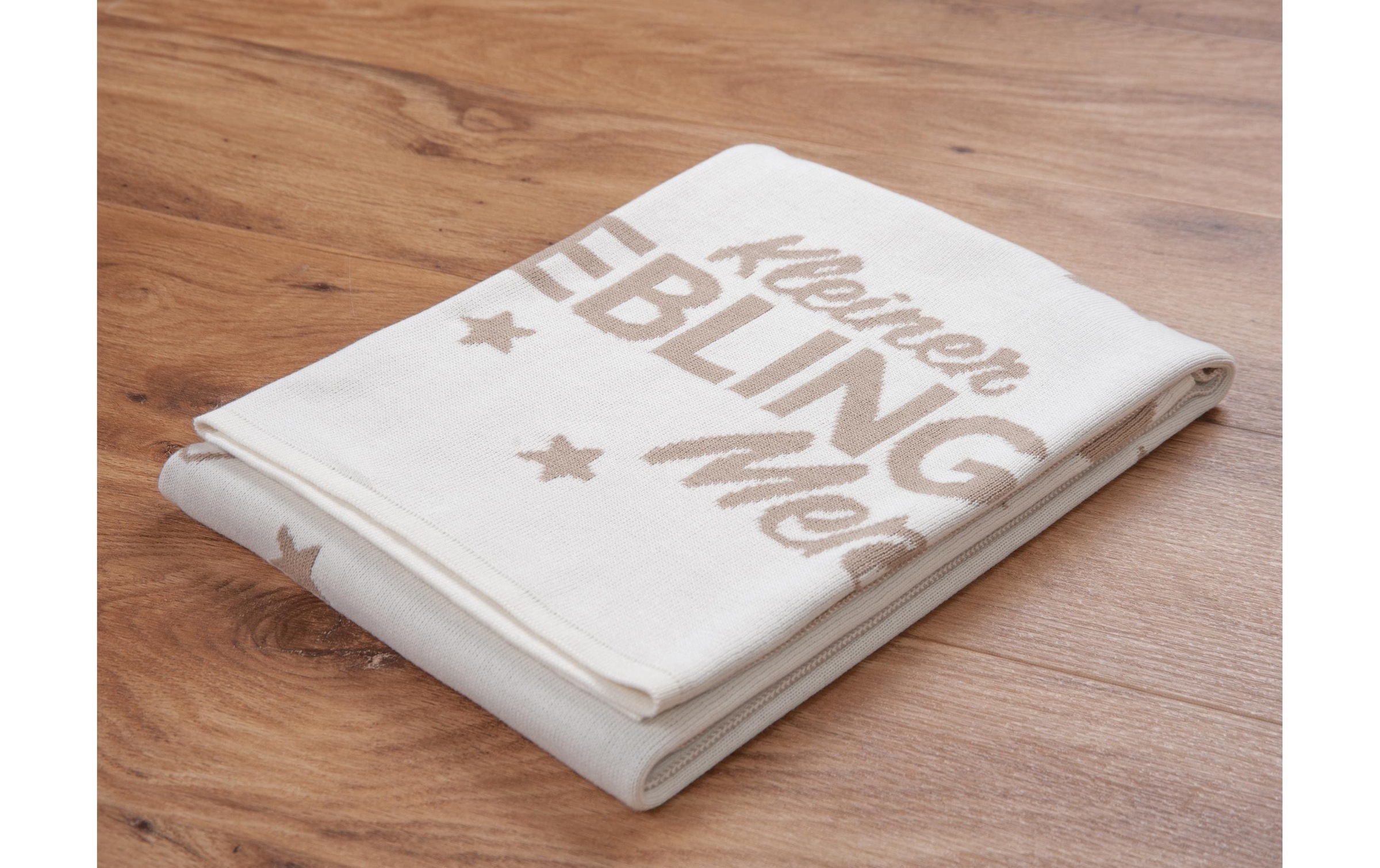 Herding Couverture d'intérieur »Kuscheldecke Bio-Baumwolle 75x100«