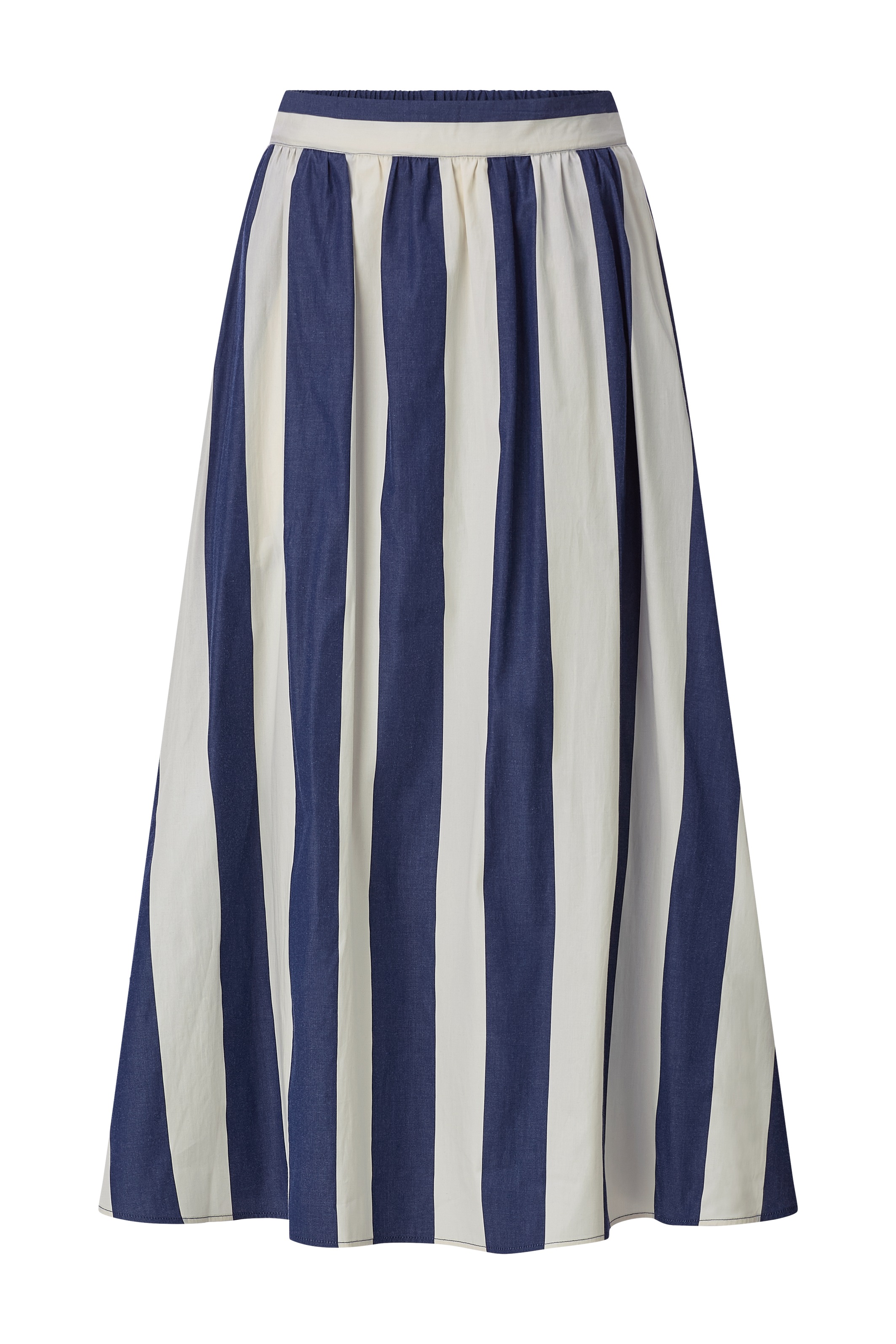 RICHROYAL Jupe midi Coupe regular avec motif à rayures