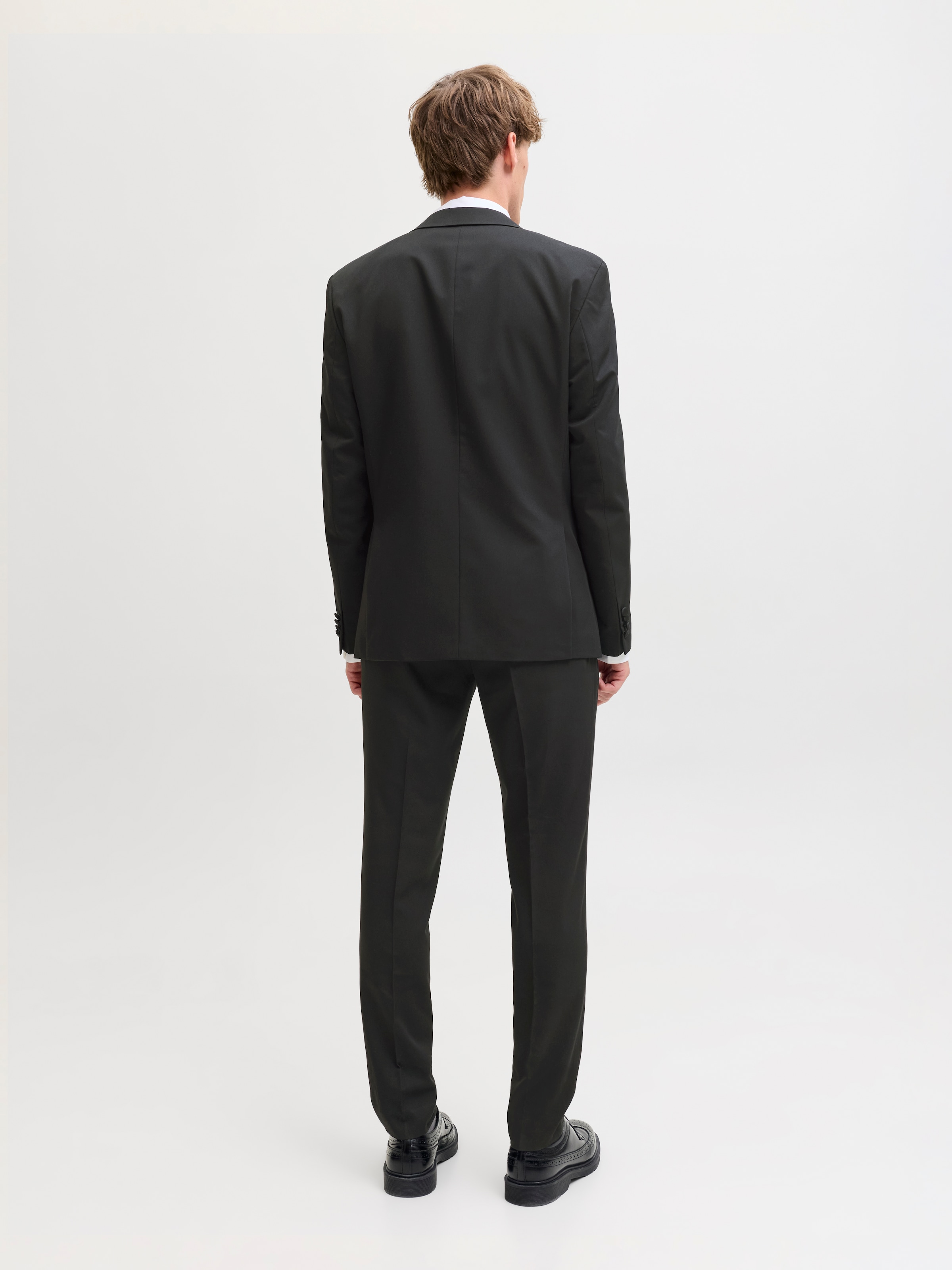 Jack & Jones Pantalon de costume »JPRFRANCO  Hose mit schmalem Bein und cleanem Look«  meliert, modisch, slim fit, Kunstfaser