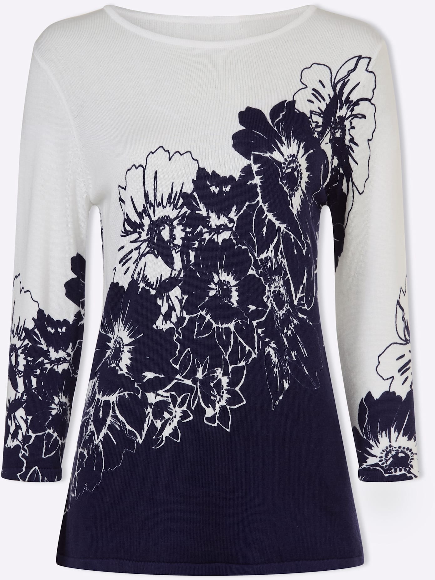 Lady Pull en tricot »3/4-Arm-Pullover«