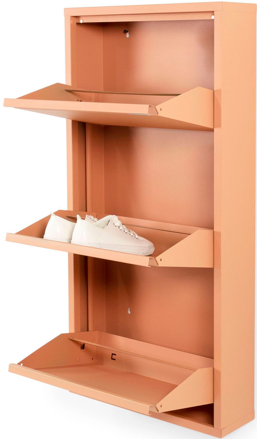 Spinder Design Schuhschrank Metall, Breite 40 cm