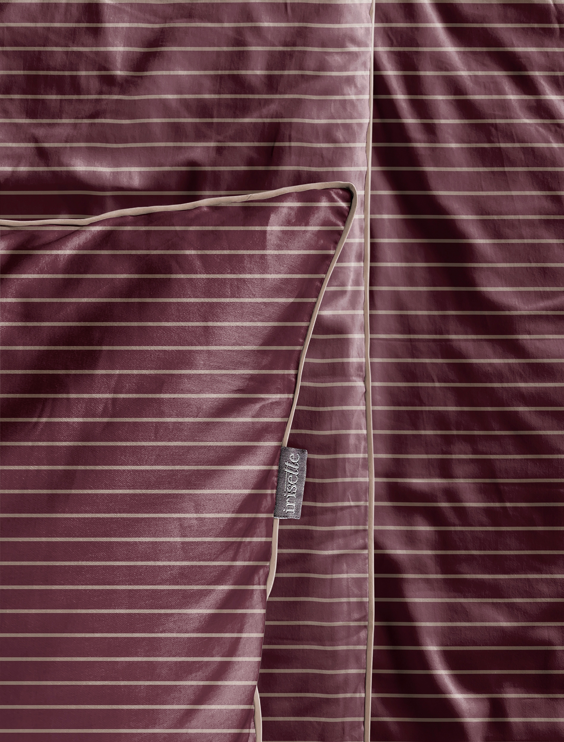 Irisette Linge de lit »Tokio 8607« 2 Mako-Satin, seidiger Glanz, besonders weich und hautschmeichelnd
