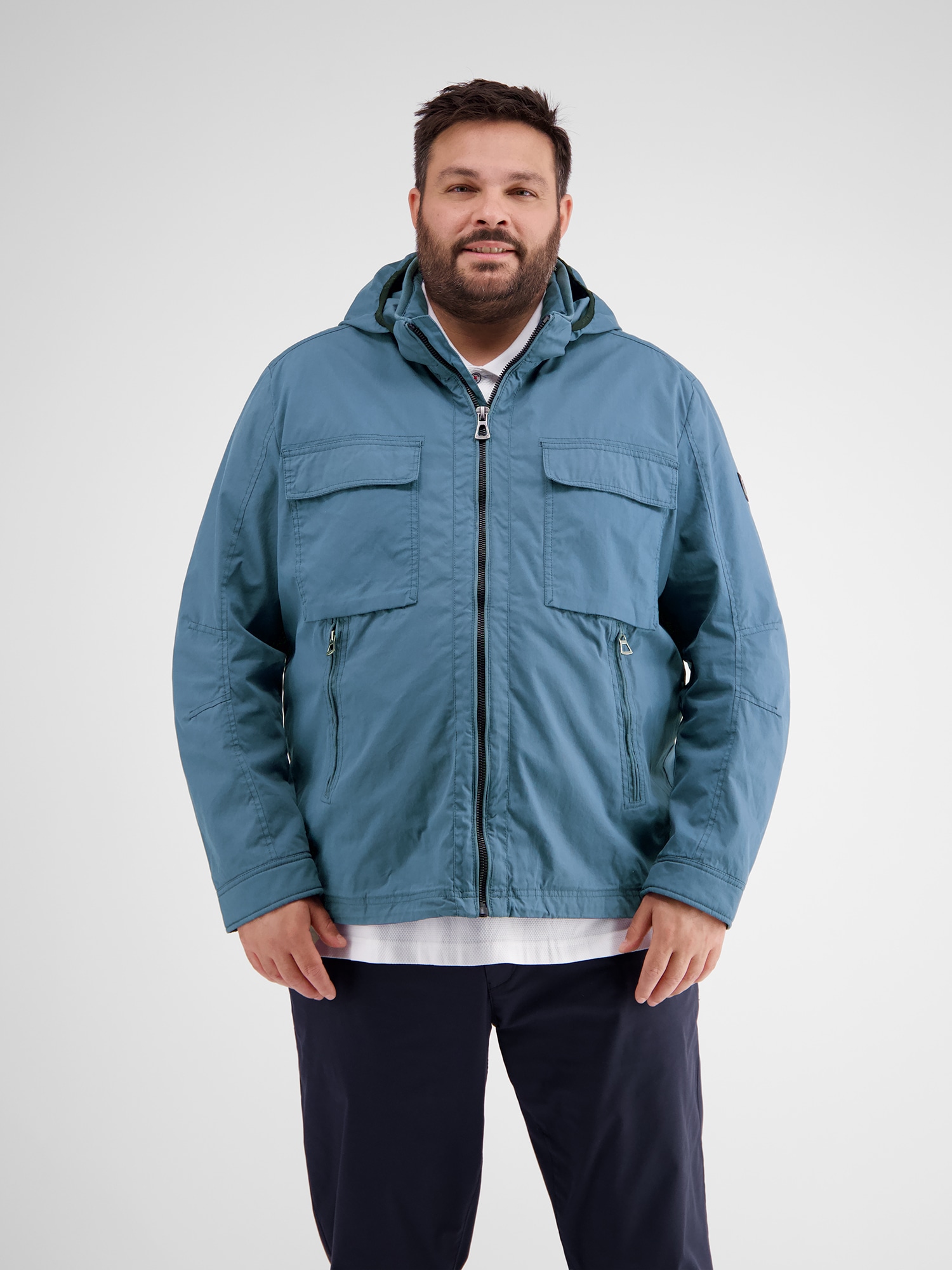 LERROS Outdoorjacke »Blouson mit abnehmbarer Kapuze« mit Kapuze