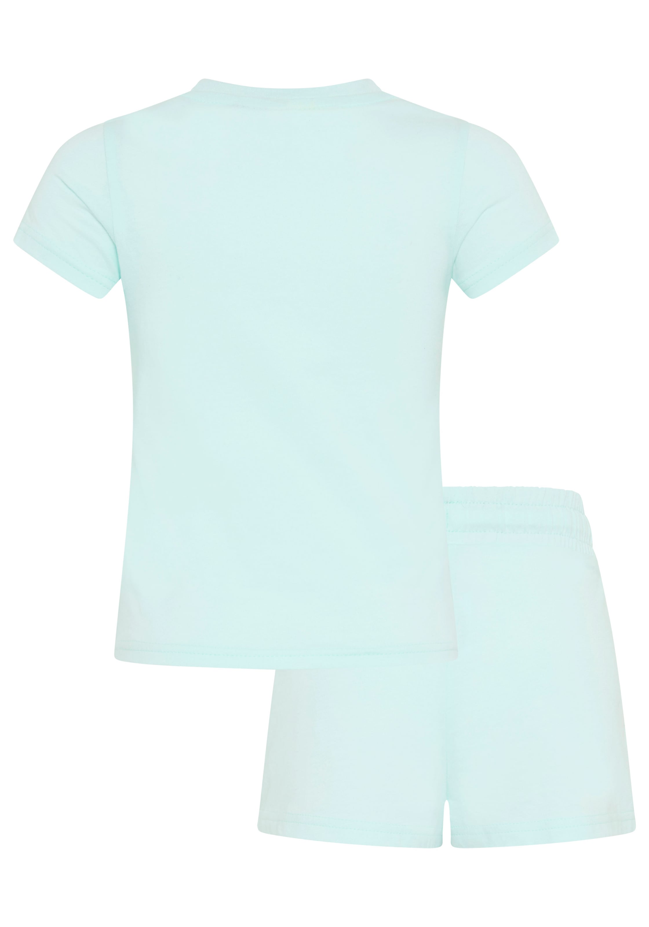 KIDSWORLD T-shirt & short »STITCH 2tlg. Set von Disney« Ensemble, 2 pièces différentes tailles, design imprimé, en coton