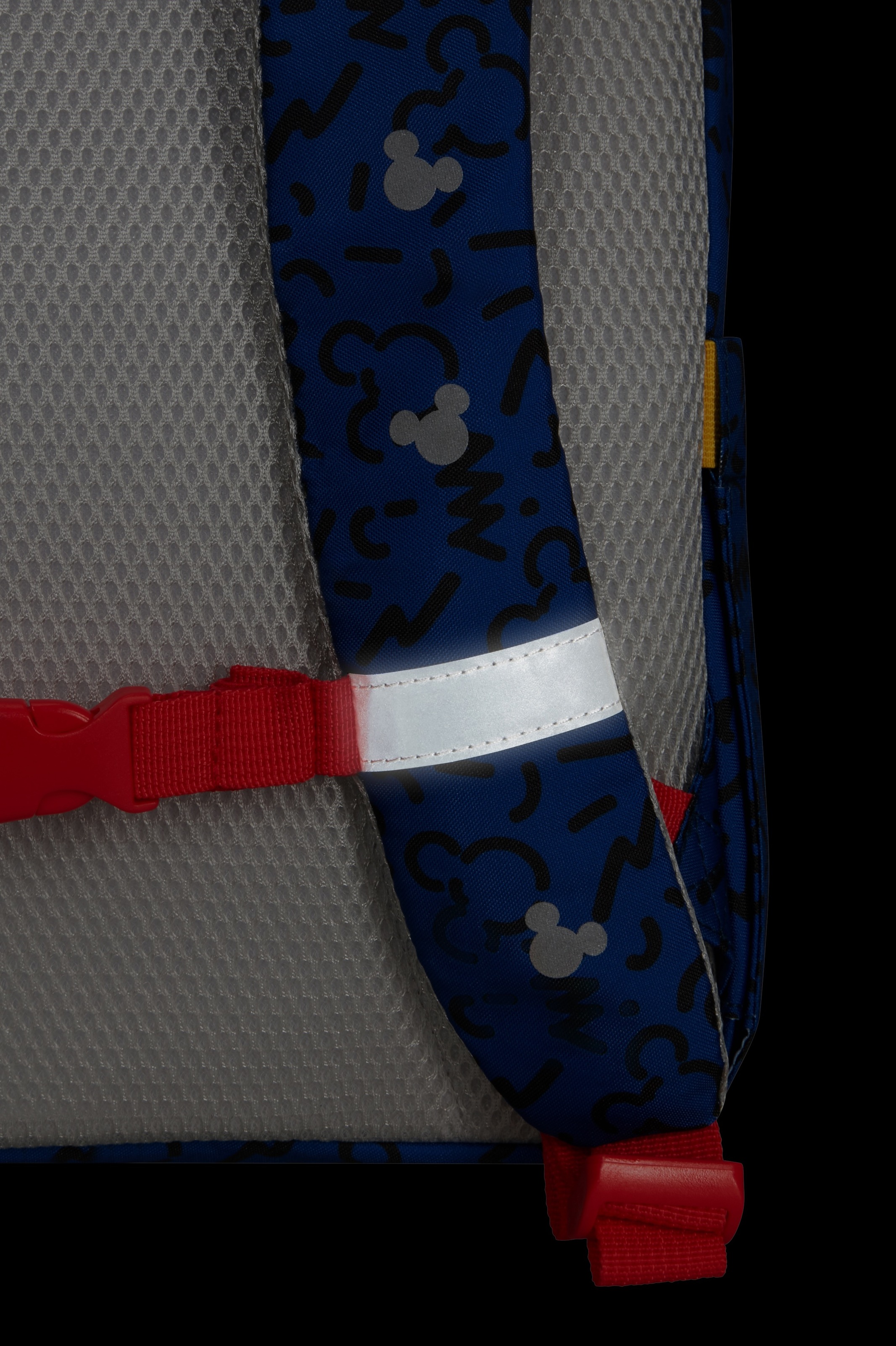 Samsonite Sac à dos pour enfants »DAYDREAM DISNEY, Mickey Happy« reflektierende Details