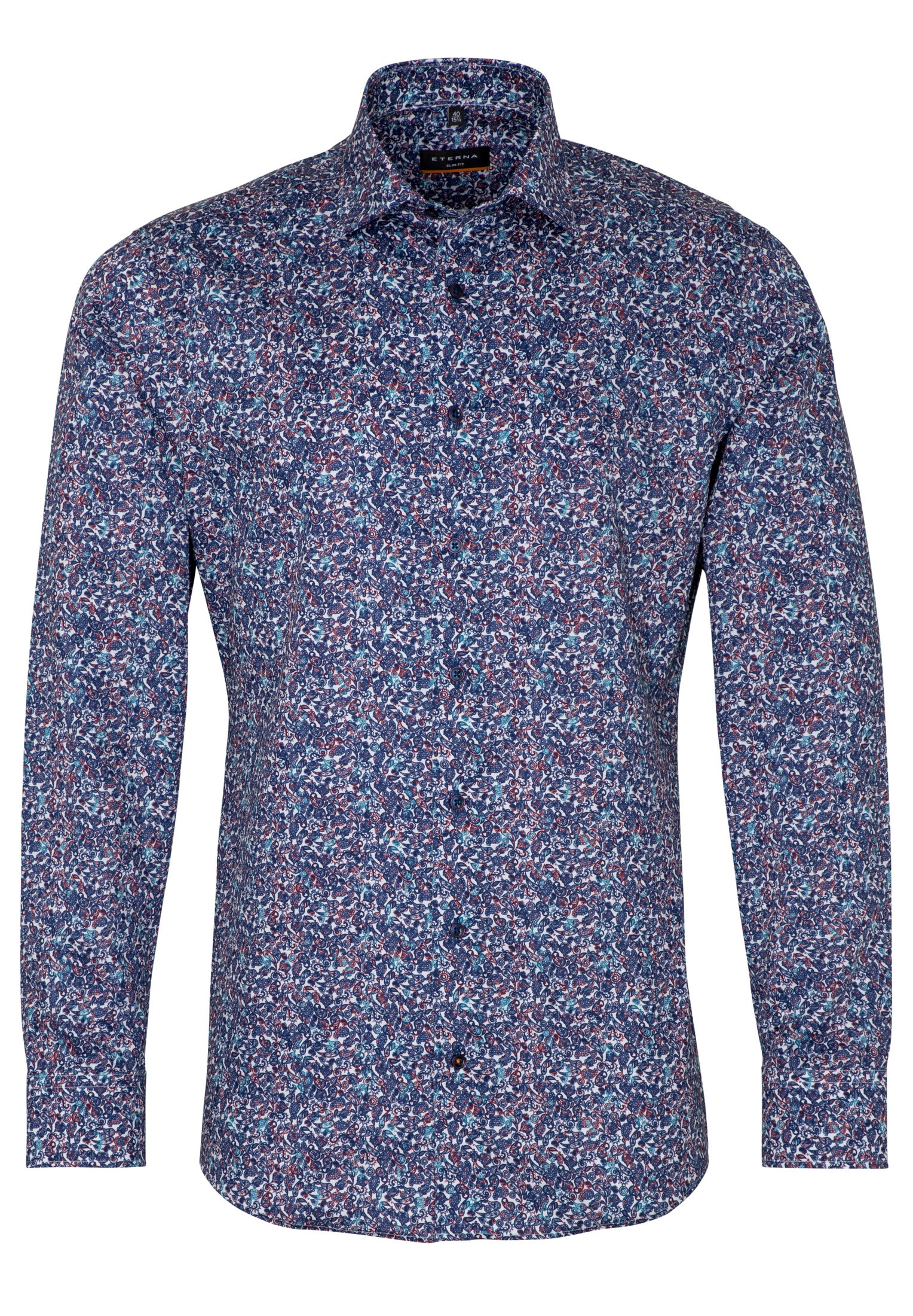 Eterna Langarmhemd »SLIM FIT« NON IRON (bügelfrei)