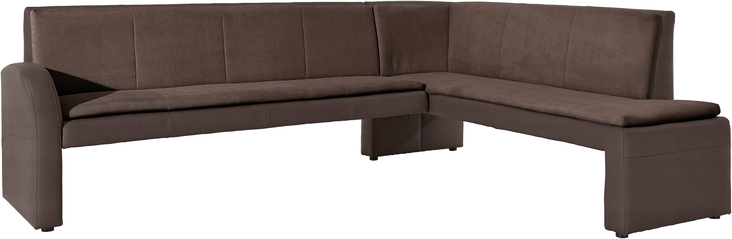 exxpo - sofa fashion Eckbank »Cortado, elegant und modern mit hohem Sitzkomfort« hohe Bodenfreiheit, schöne Detailverarbeitung, wahlweise Lederbezug