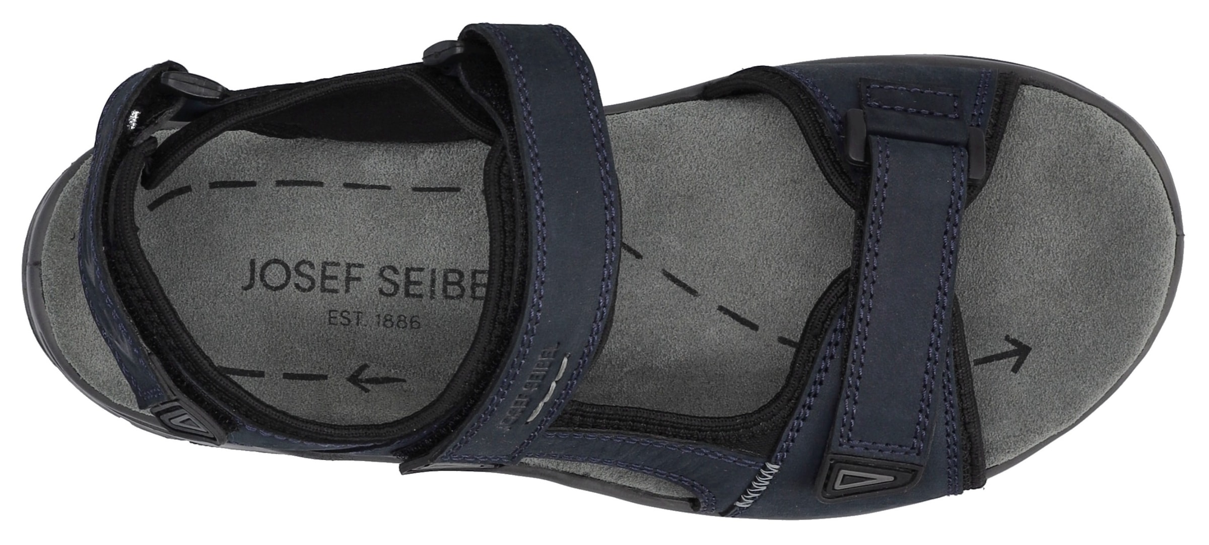 Josef Seibel Trekkingsandale »Arlo 02«  , Klettsandale, Komfortschuh mit gepolstertem Fussbett, G-Weite