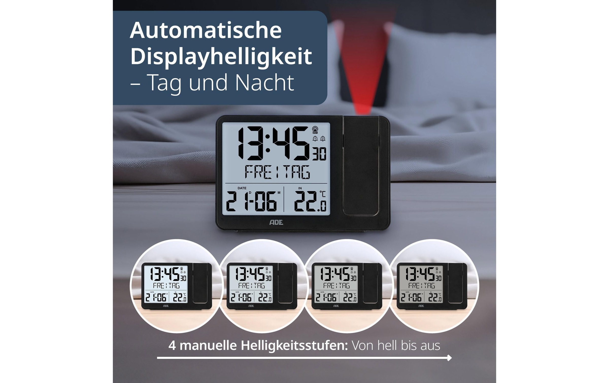 ADE Horloge de table