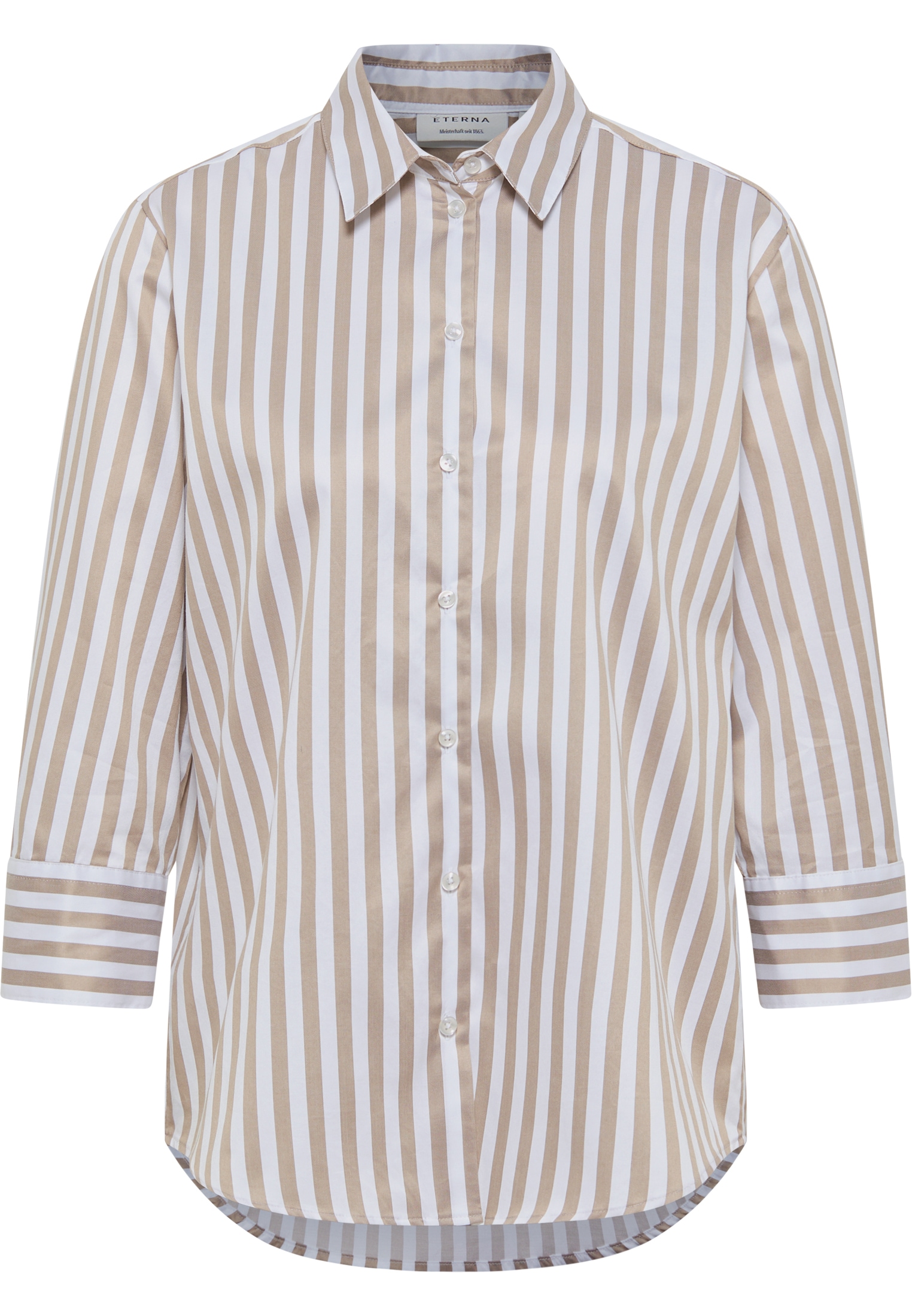 Eterna Blouse chemise »LOOSE FIT« EASY IRON (bügelleicht)