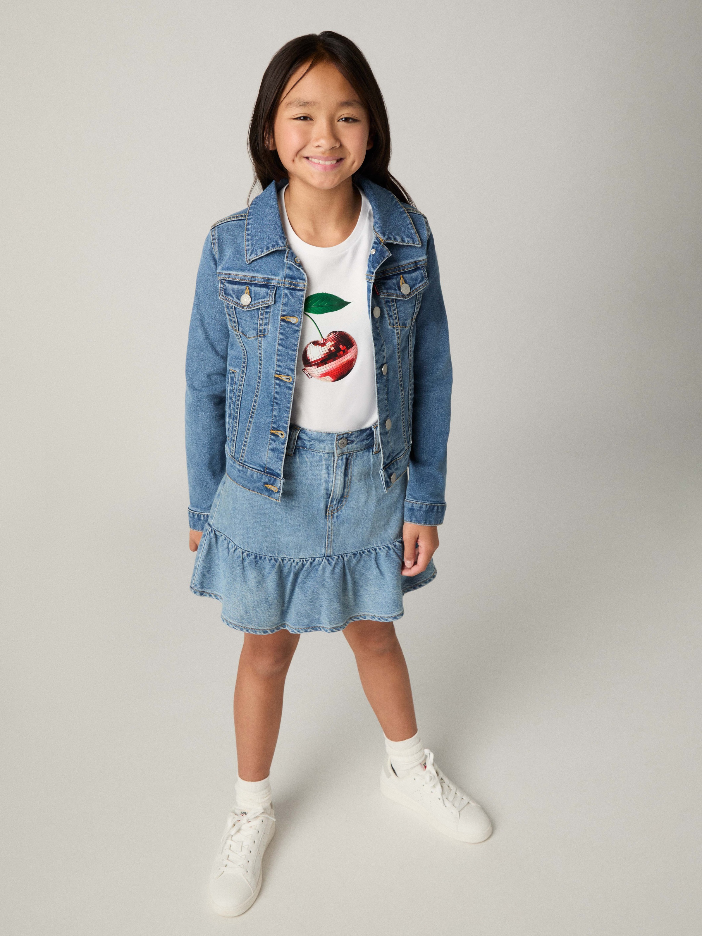 Levi's® Kids Veste en jean »STRETCH TRUCKER JACKET« sans capuche for GIRLS