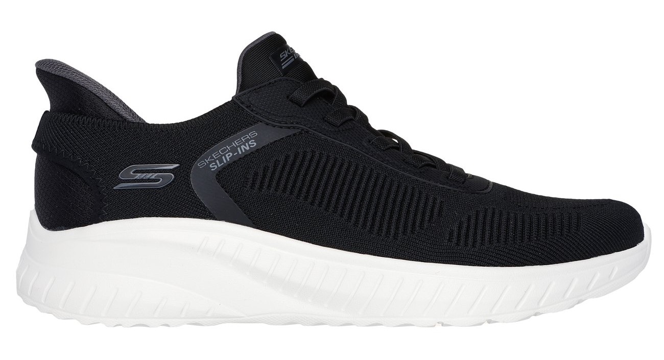 Skechers Baskets slip-on »BOBS SQUAD CHAOS-SOLID STEP«  Schlupfschuh, Slipper, Sneaker zum Schlupfen