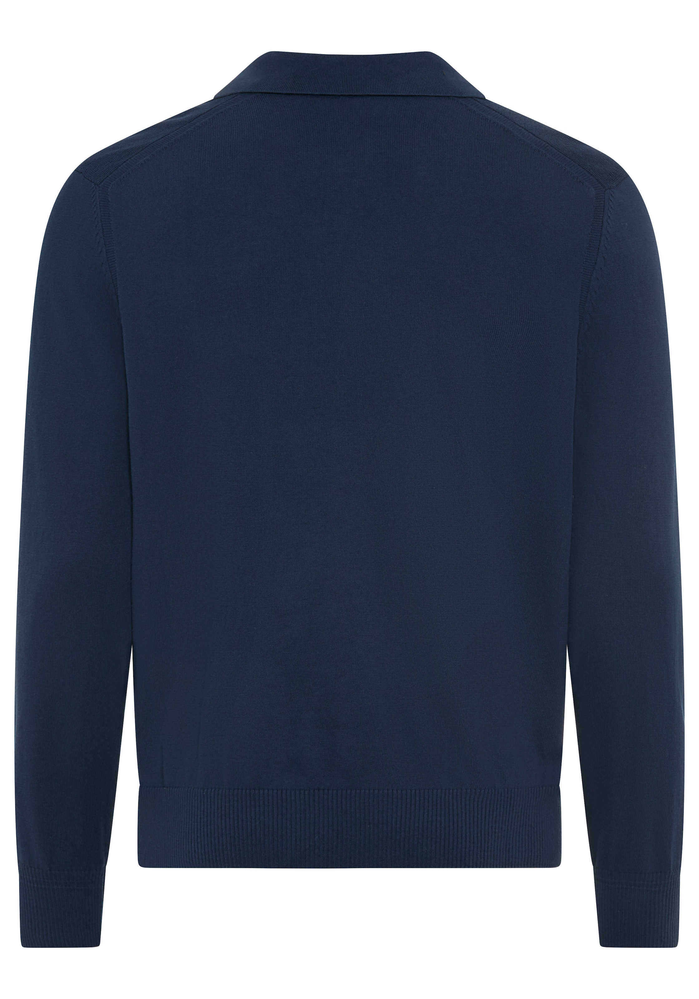 BOSS ORANGE Pull à col polo »Asac« mit Logo-Stickerei