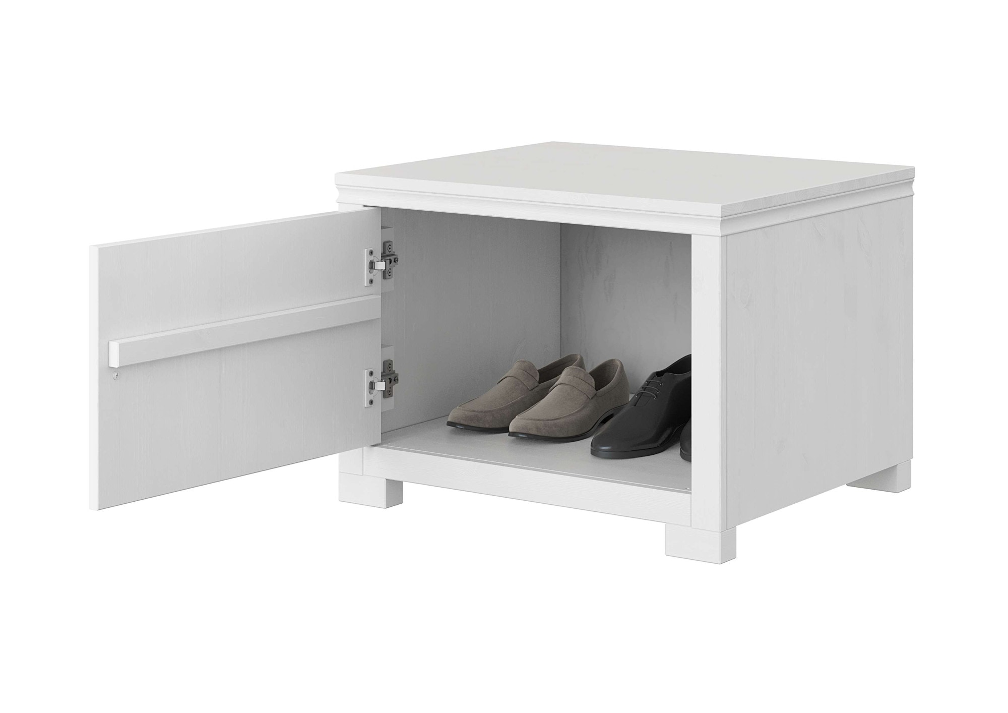 GOODproduct Armoire d'appoint »Gotland, Schrankmodulsystem, einzeln oder mit der Serie kombinierbar« H/L/P env. 60/60/52 ou env. 44/60/52,  pin massif, utilisation variable, aussi pour pentes de toit