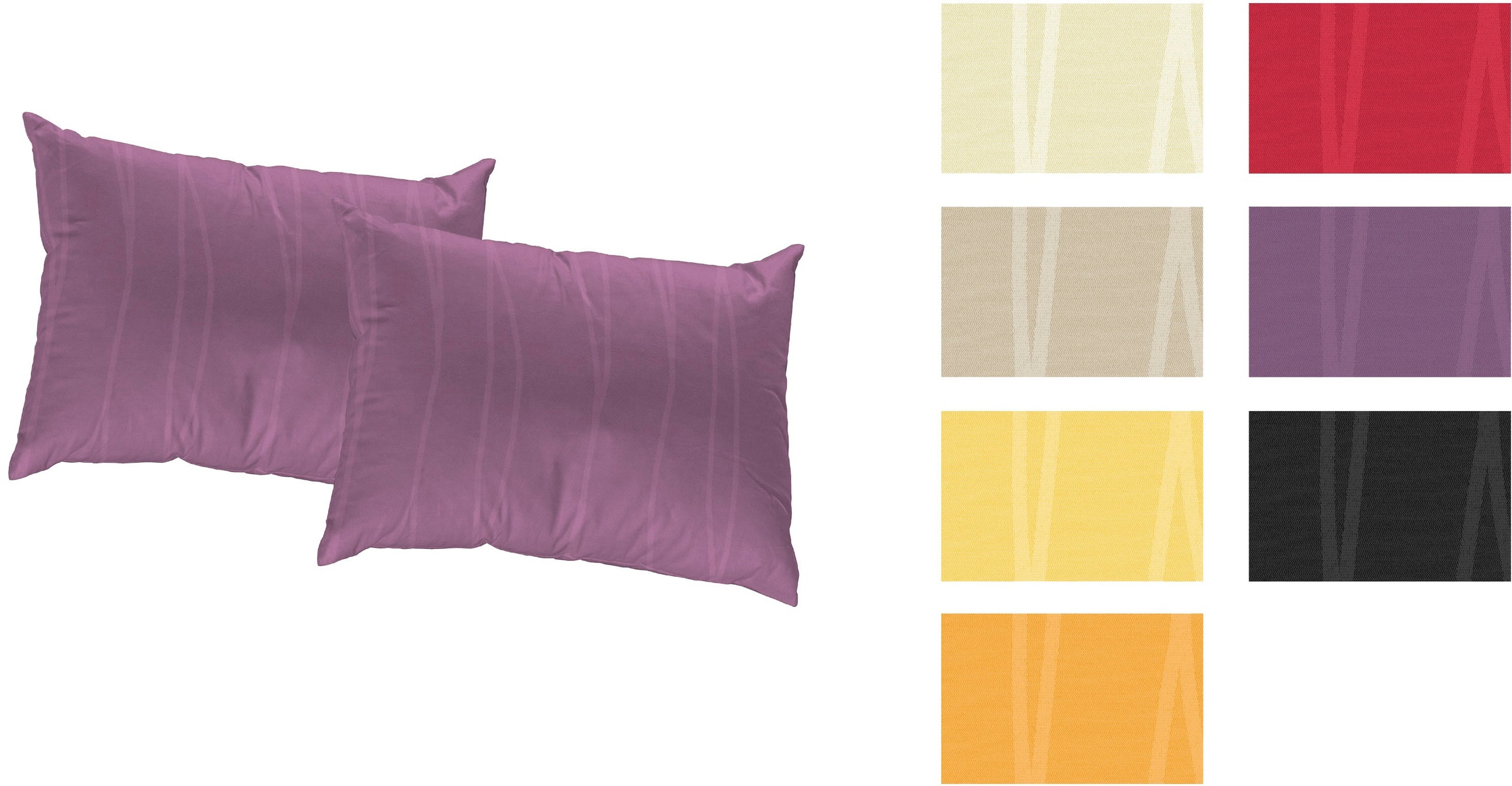 Wirth Coussin décoratif »LANGWASSER« Kissenhülle ohne Füllung, 2 Stück