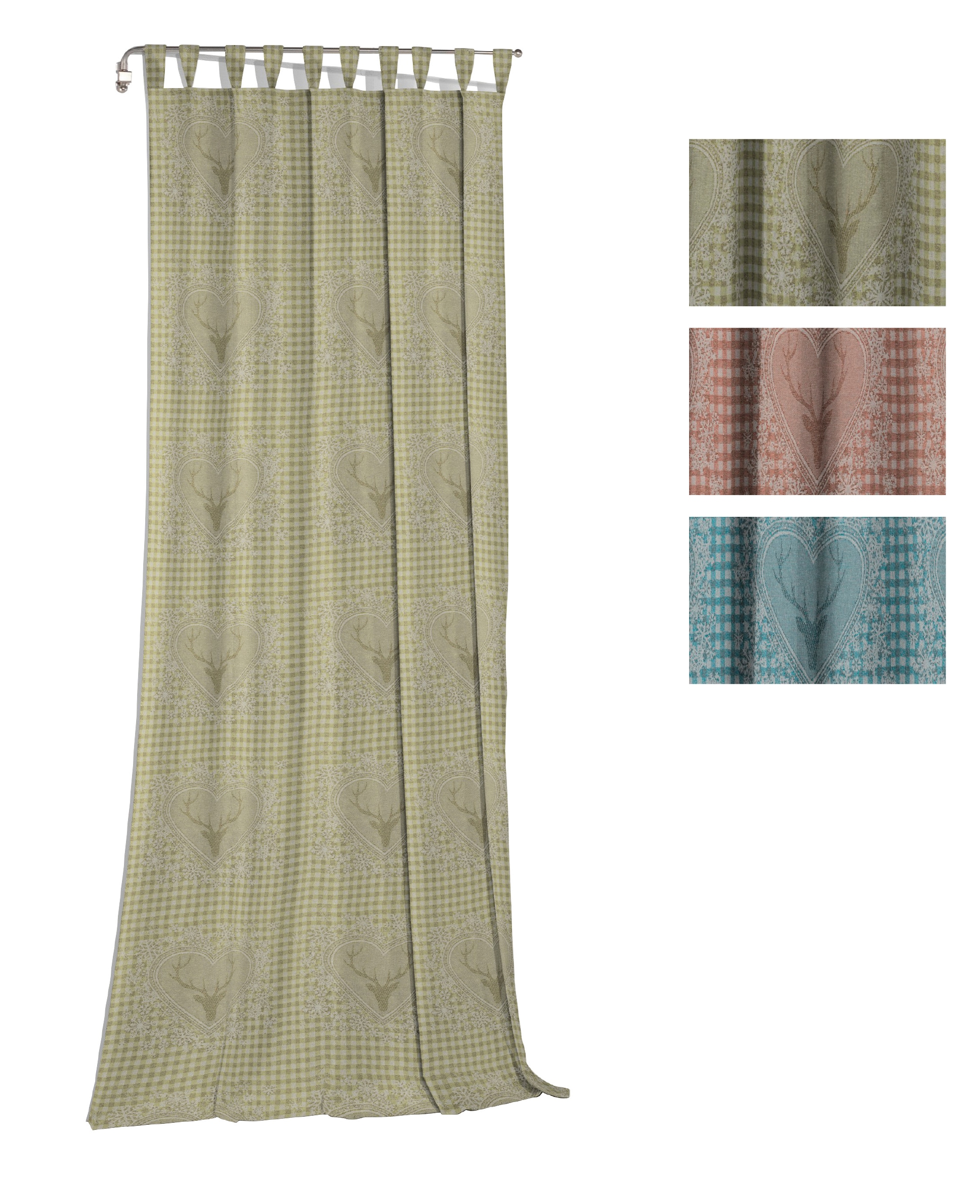 Wirth Rideau »Stuben« Boucles 1 cuis tlg.