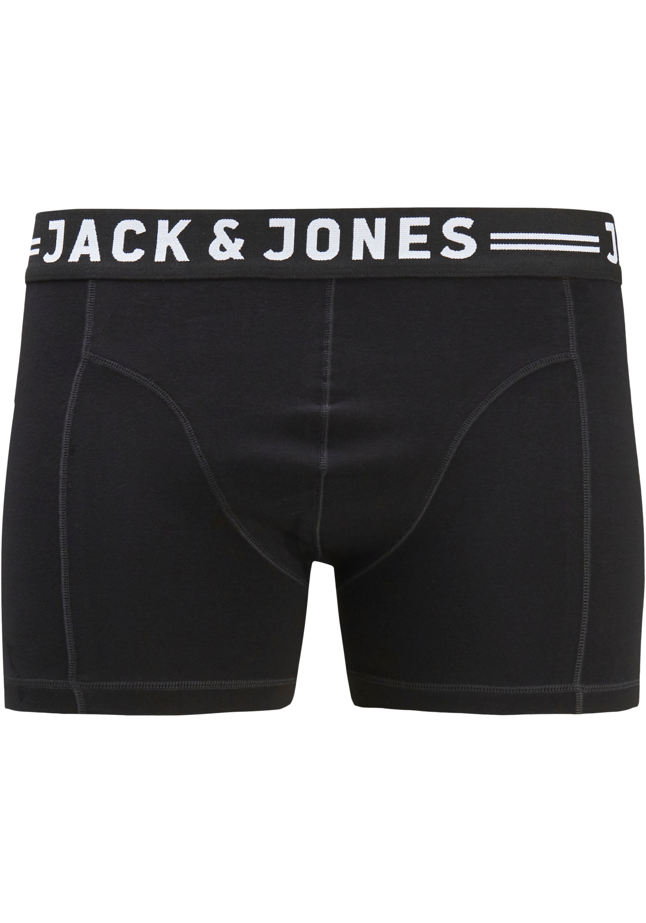 Jack & Jones PlusSize Boxers »JACSENSE TRUNKS 3-PACK NOOS PLS« Packung, 3er-Pack, 3 cuis