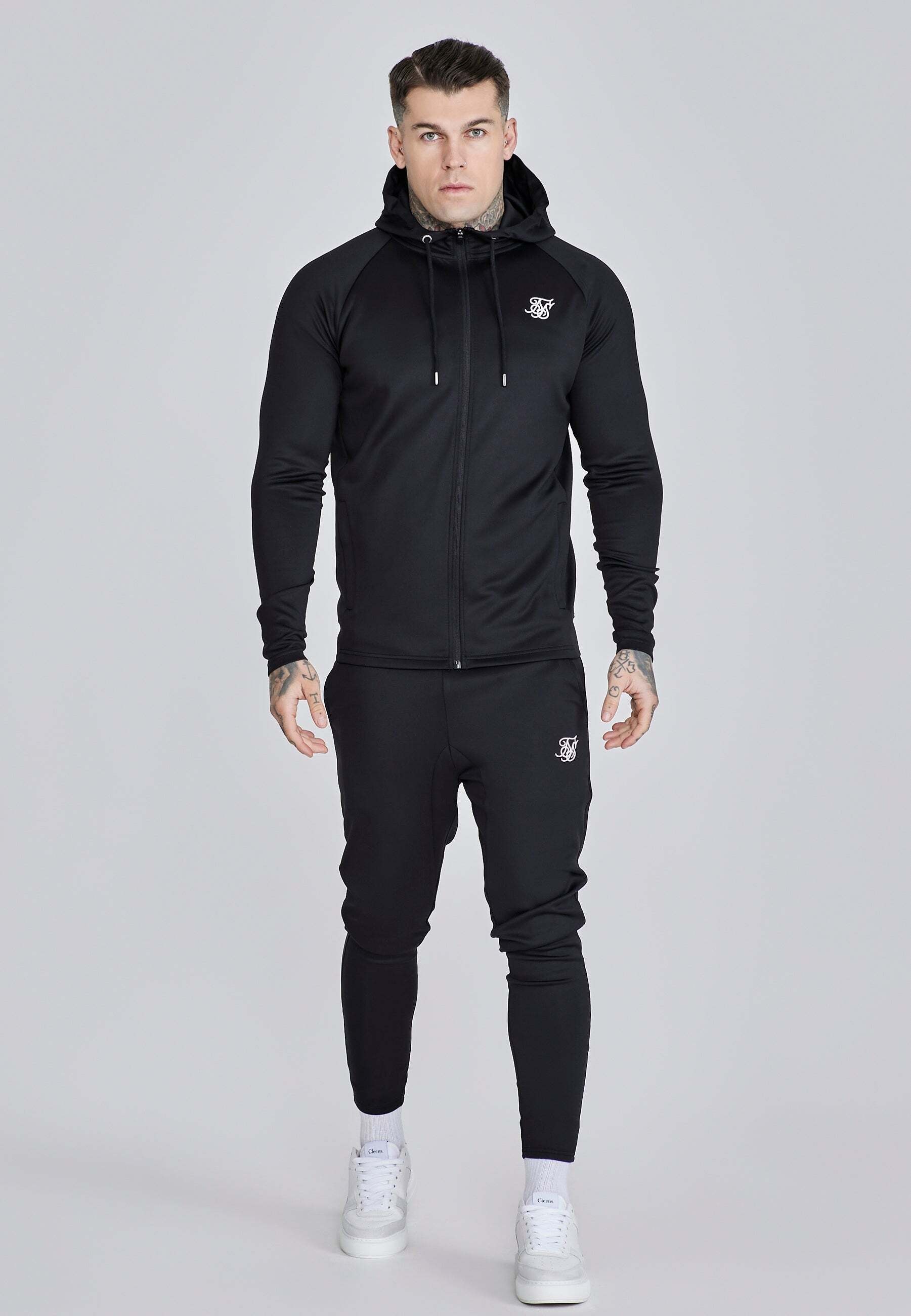Siksilk Loungeanzug »Siksilk Kleidungsset Hoodie and Joggers Set«