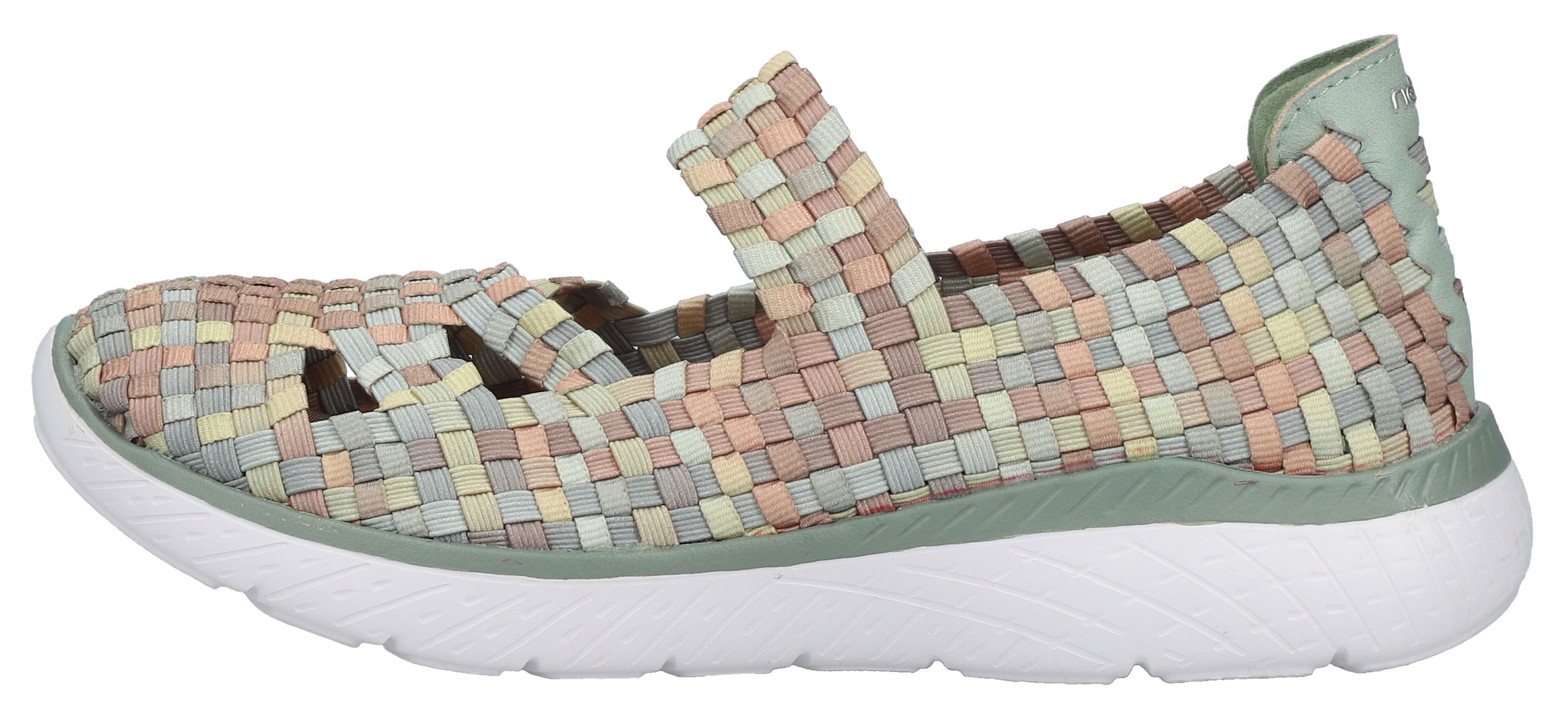 Rieker Ballerines à lanières  Slipper, chaussure à enfiler avec semelle intérieure MemoSoft