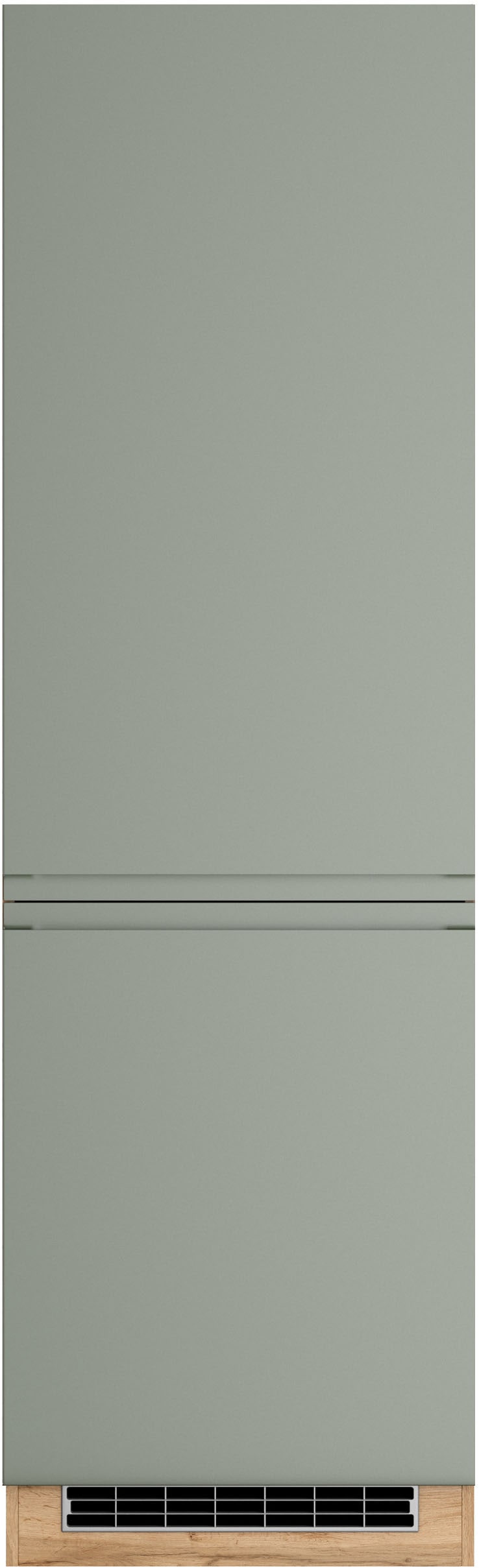 KOCHSTATION Armoire réfrigérée encastrable »KS-Virginia,neu in verbesserter Ausführung« Rangement, Softclose,  largeur 60 cm, hauteur 200 cm, niche pour réfrigérateur L/H/P : 56/178/55 cm