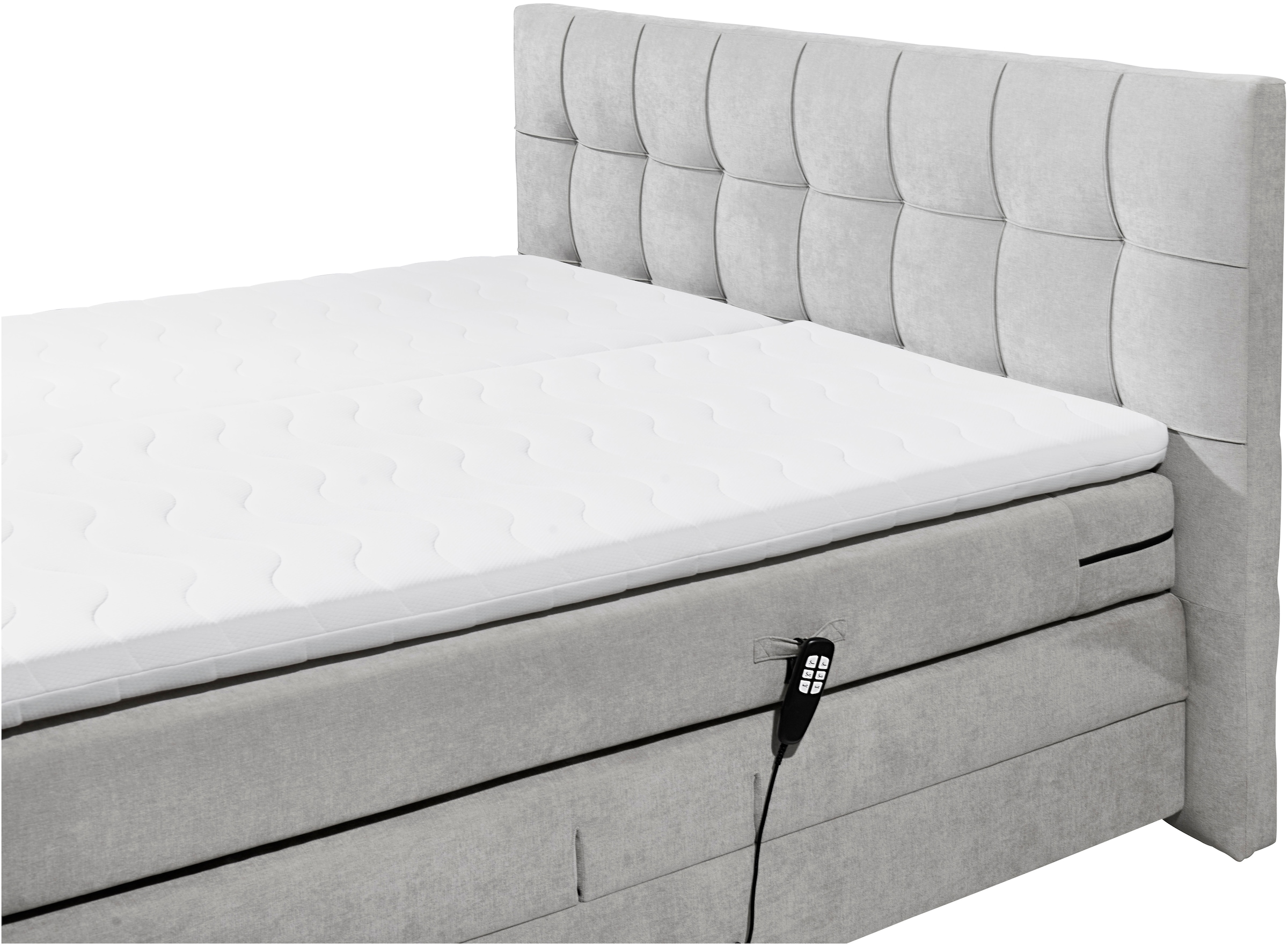 ED EXCITING DESIGN Lit boxspring »Talena« inkl. Motor und Topper