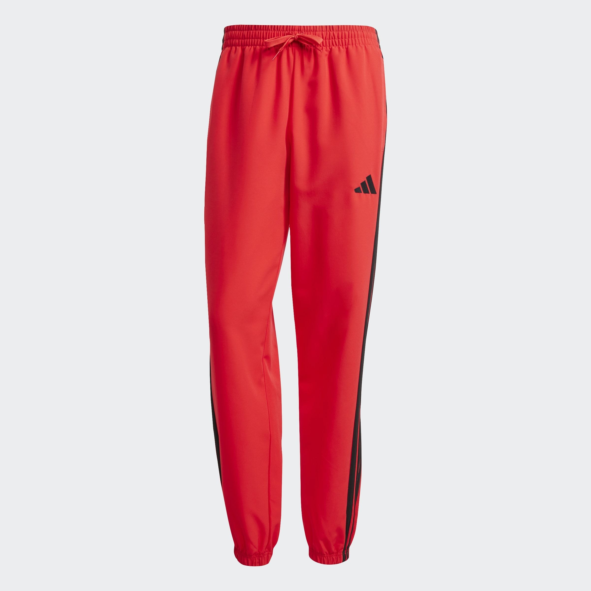 adidas Sportswear Combinaison d'entraînement »3-STREIFEN WOVEN« 2 cuis ensemble deux pièces, en polyester, avec fermeture éclair continue
