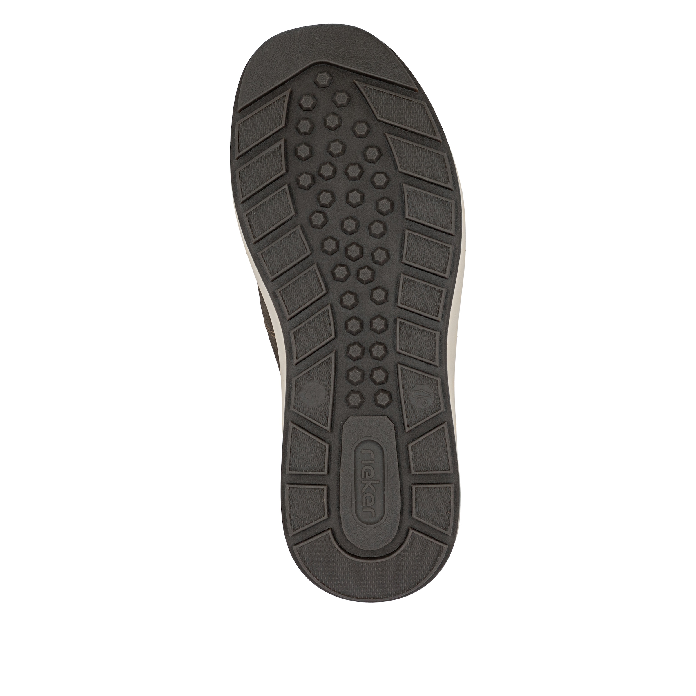Rieker Slipper  chaussure à enfiler, demi-bottine, sneaker slip-on avec coutures décoratives