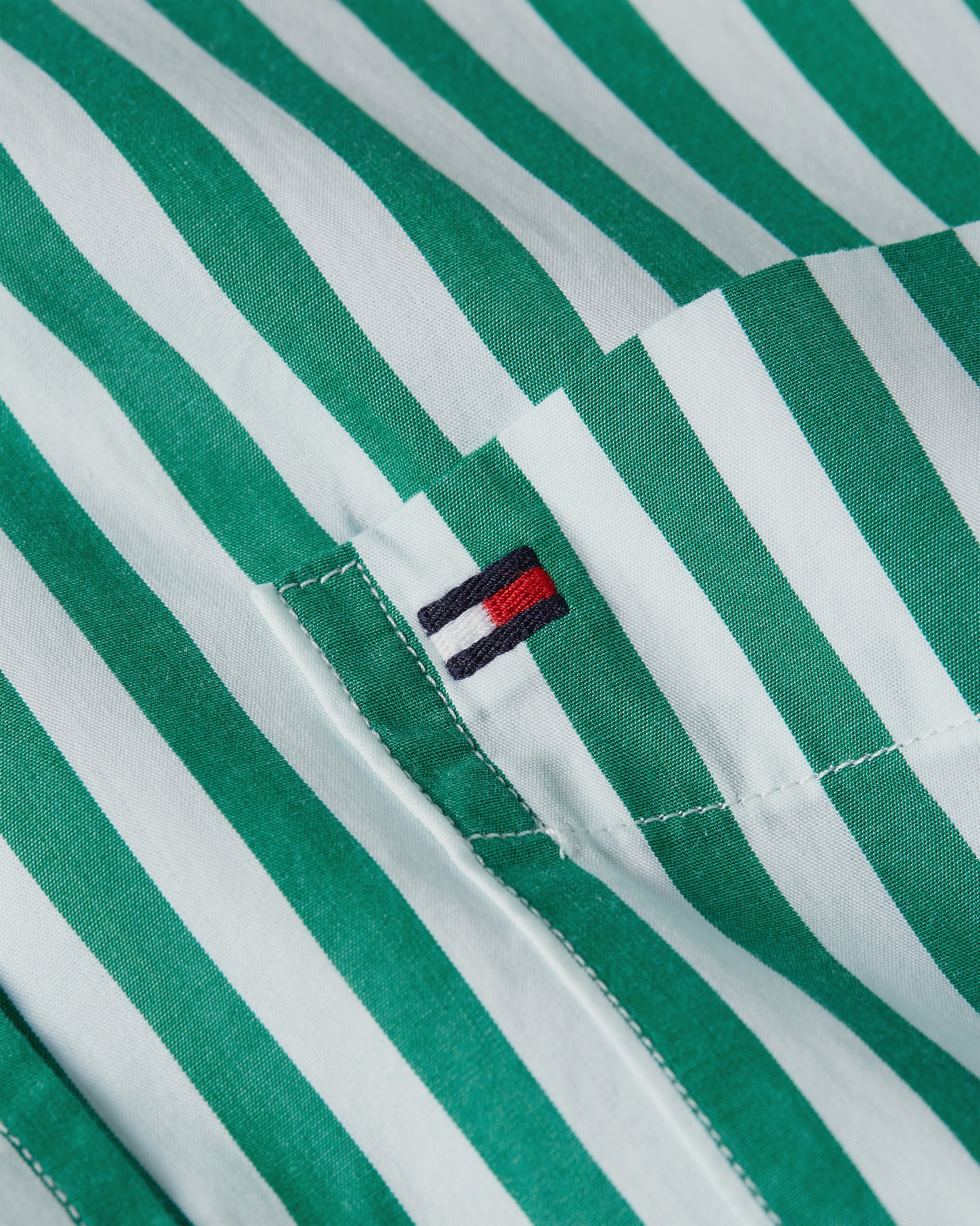 Tommy Hilfiger Langarmhemd »FLEX POPLIN BOLD STRIPE SHIRT«