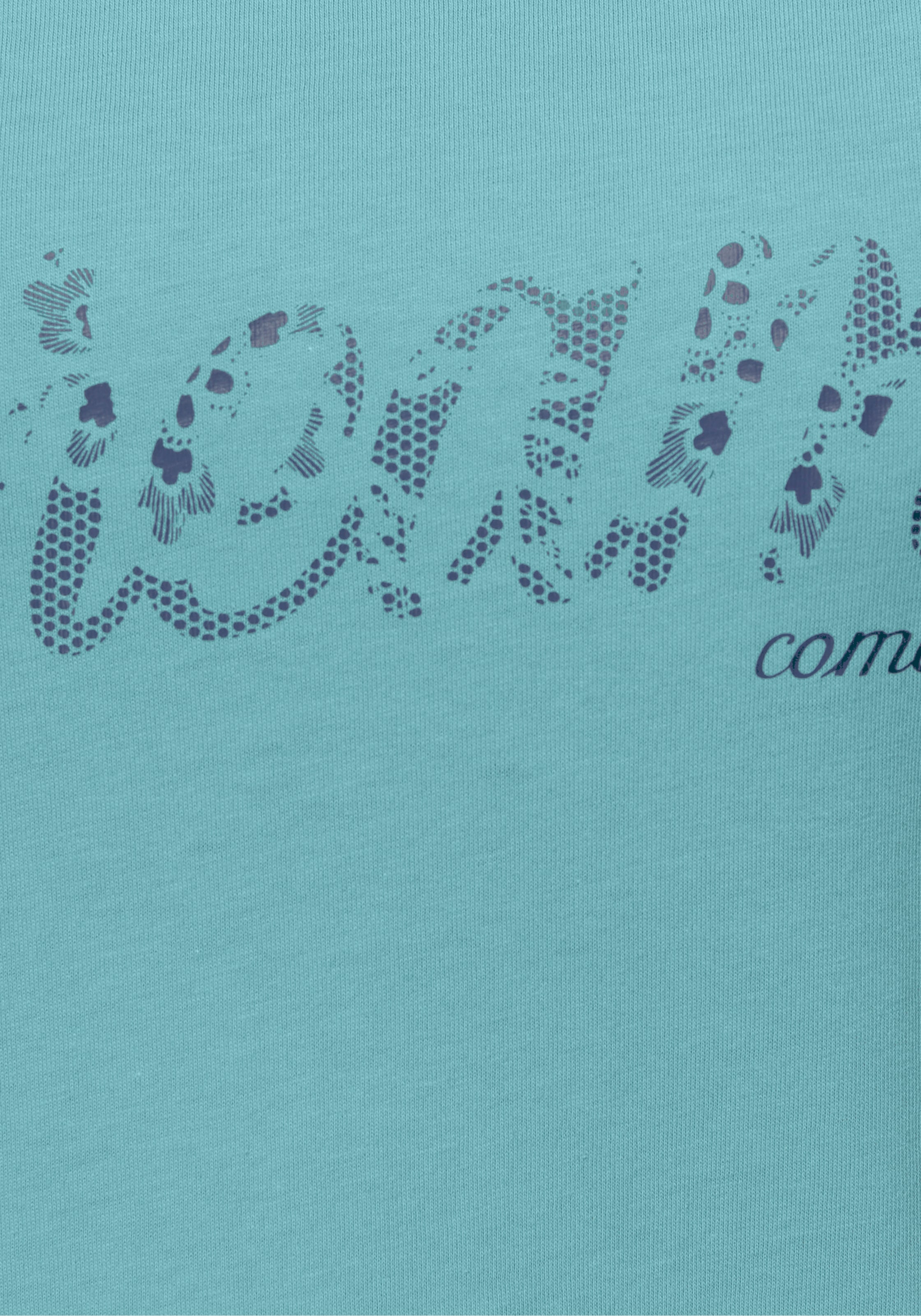 Vivance Dreams Pyjama Set, 3-teilig,  mit Frontschriftzug