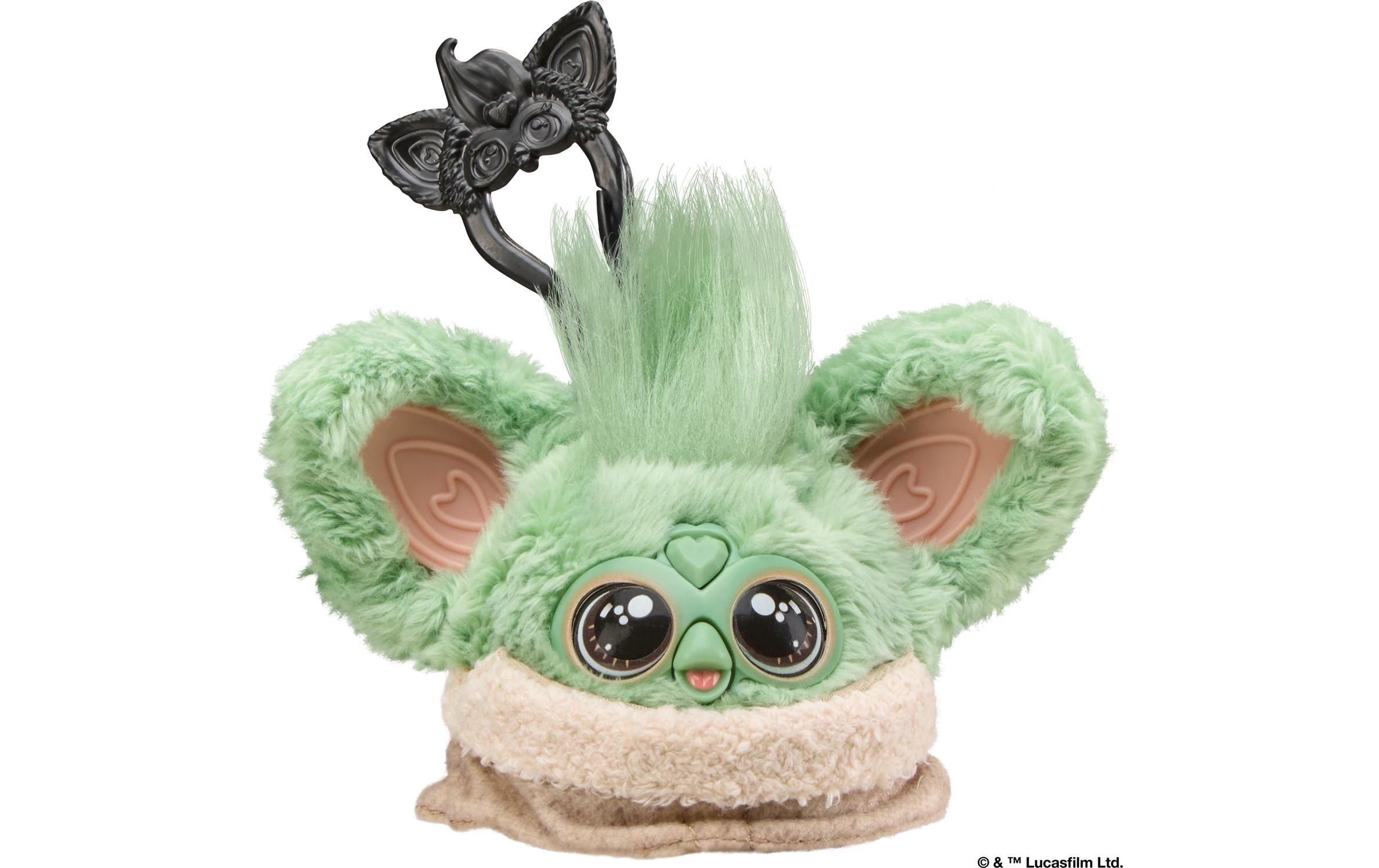   Figurine en peluche »Furby Furblets Grogu« avec porte-clés amovible
