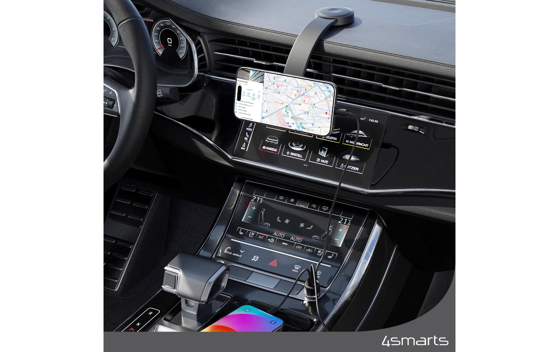 4smarts Support »Qi2 Kfz Schwarz«