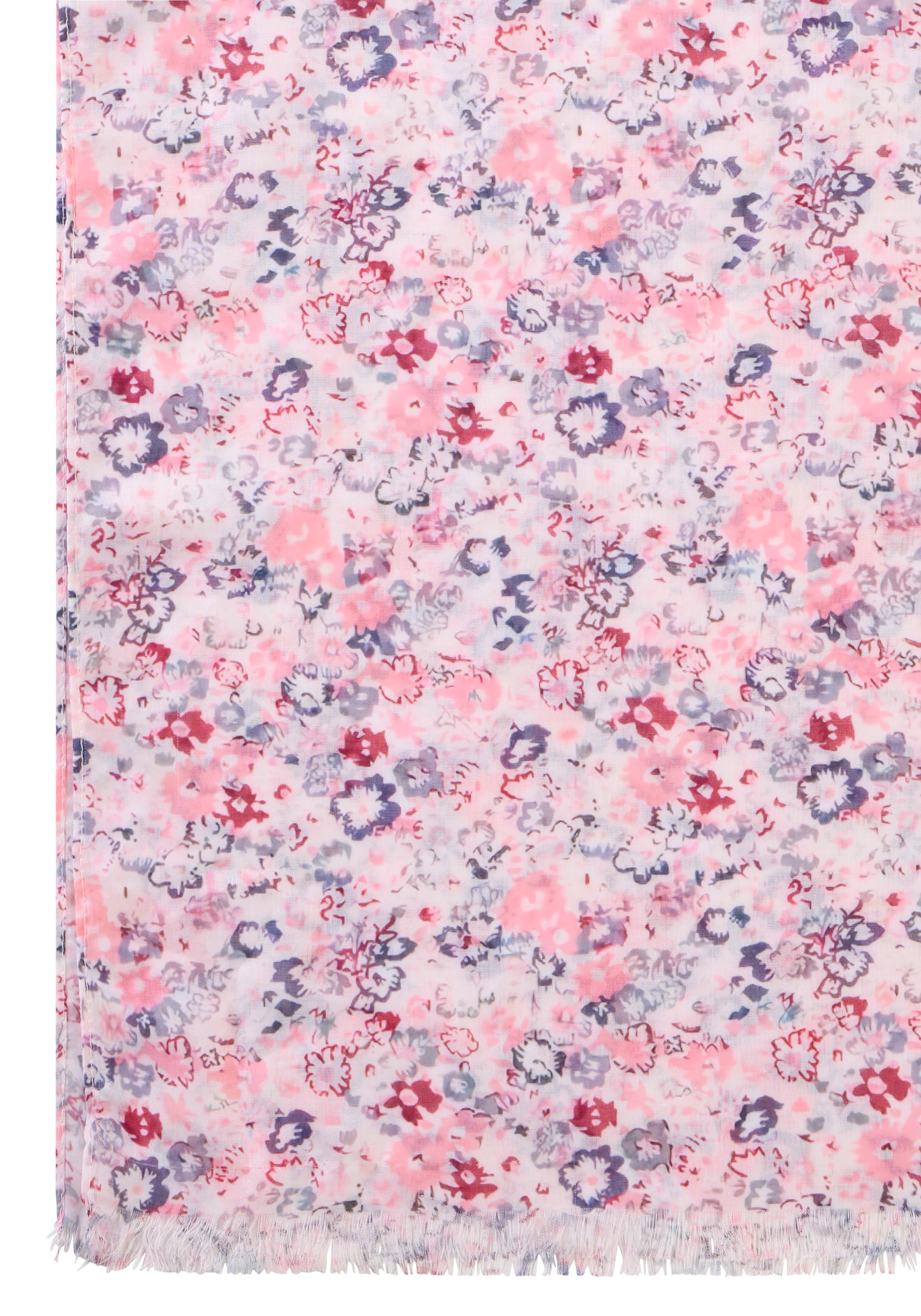 Laura Scott Modetuch minimalistisch geblümt gemustert - NEW